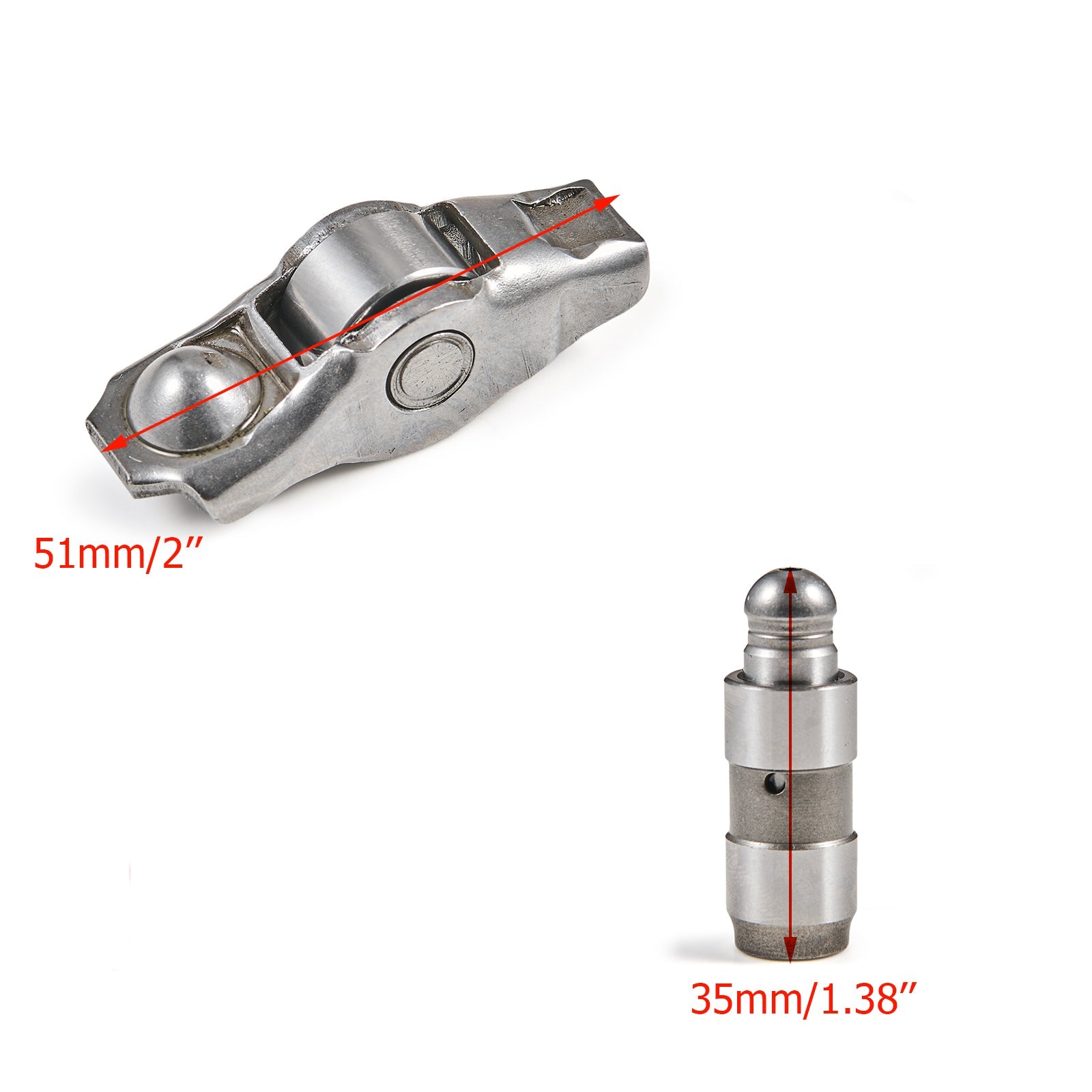 2011-2019 Jeep Grand Cherokee 3.6L engines-2018 UP 3.0L 12PCS Rocker Arms & 12PCS Valve Lifters Kit 5184296AH 5184332AA Generic