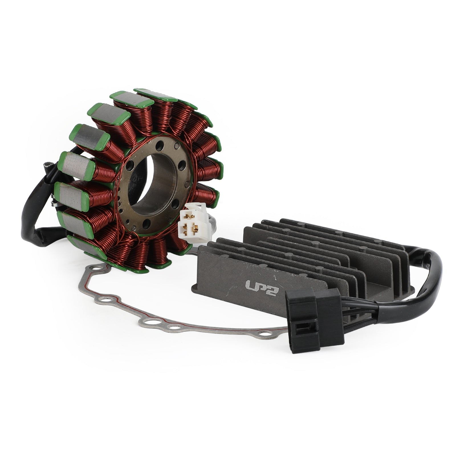 Stator & Regulator Rectifier Kit for 2004–2005 Suzuki GSX-R600 / GSX-R750 | Includes Gasket