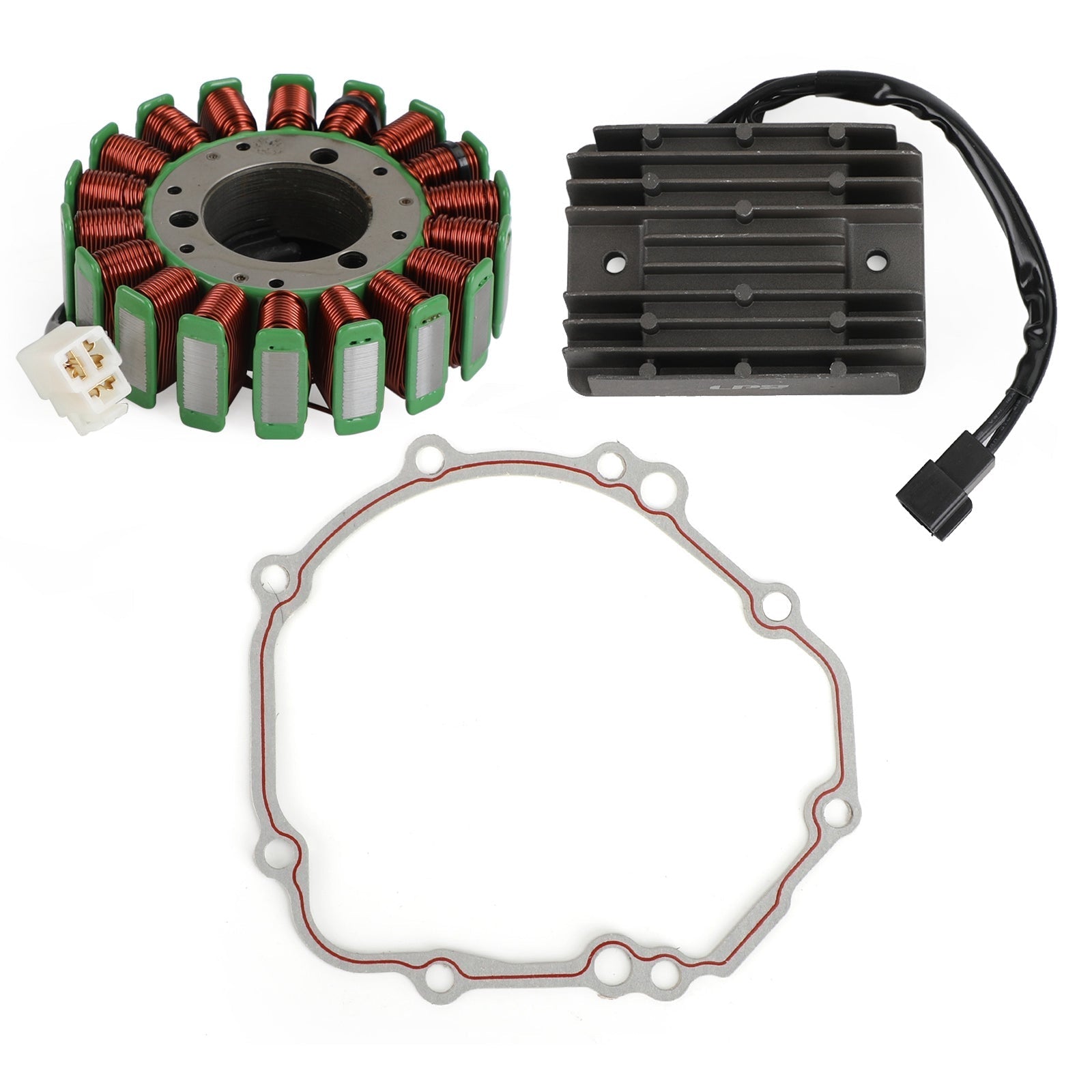 Stator & Regulator Rectifier Kit for Suzuki GSX-R1000 (2003–2004) | Includes Gasket