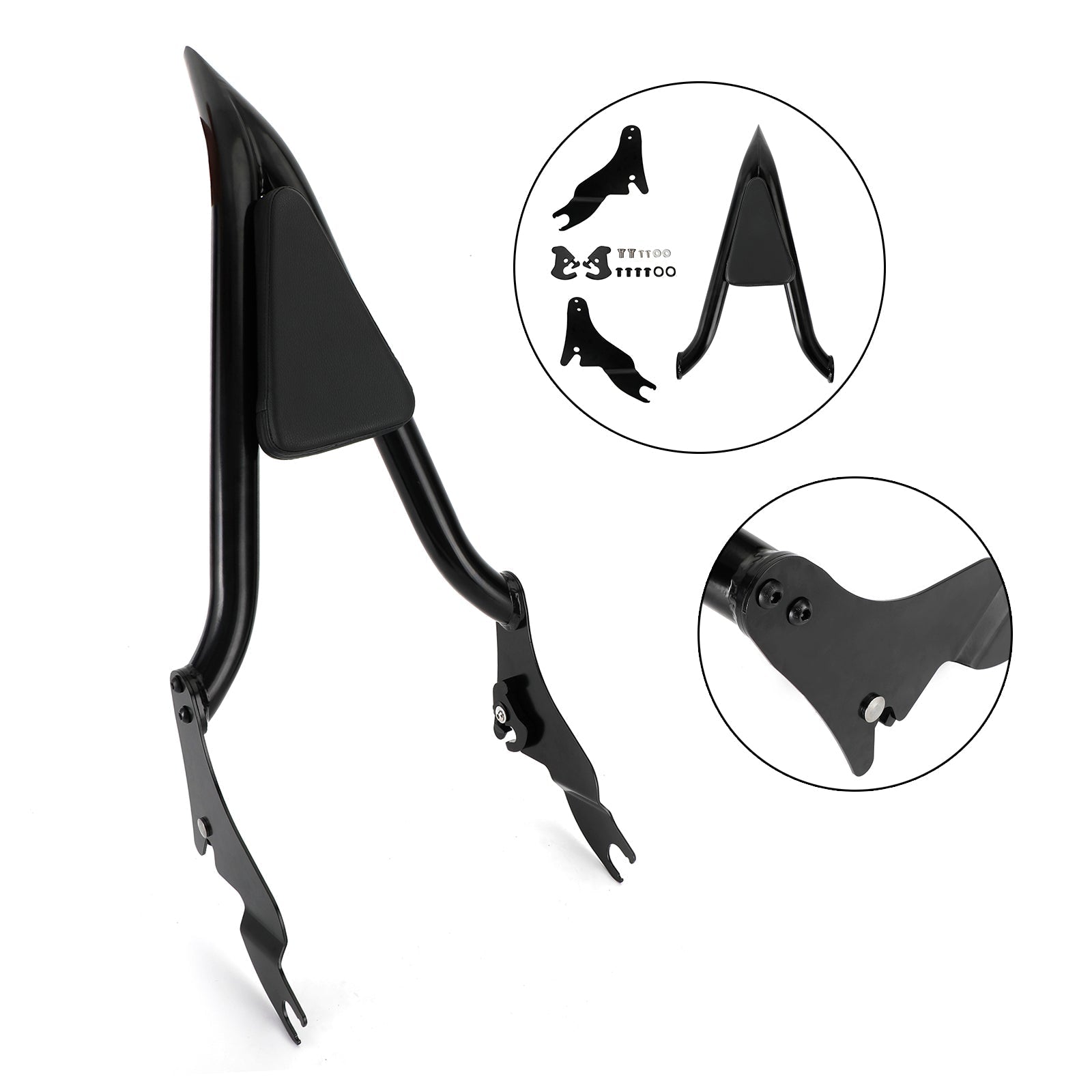 Passenger Backrest for Harley CVO Road Glide / Touring Road King / Road Glide / Street Glide 2009-2023 Generic