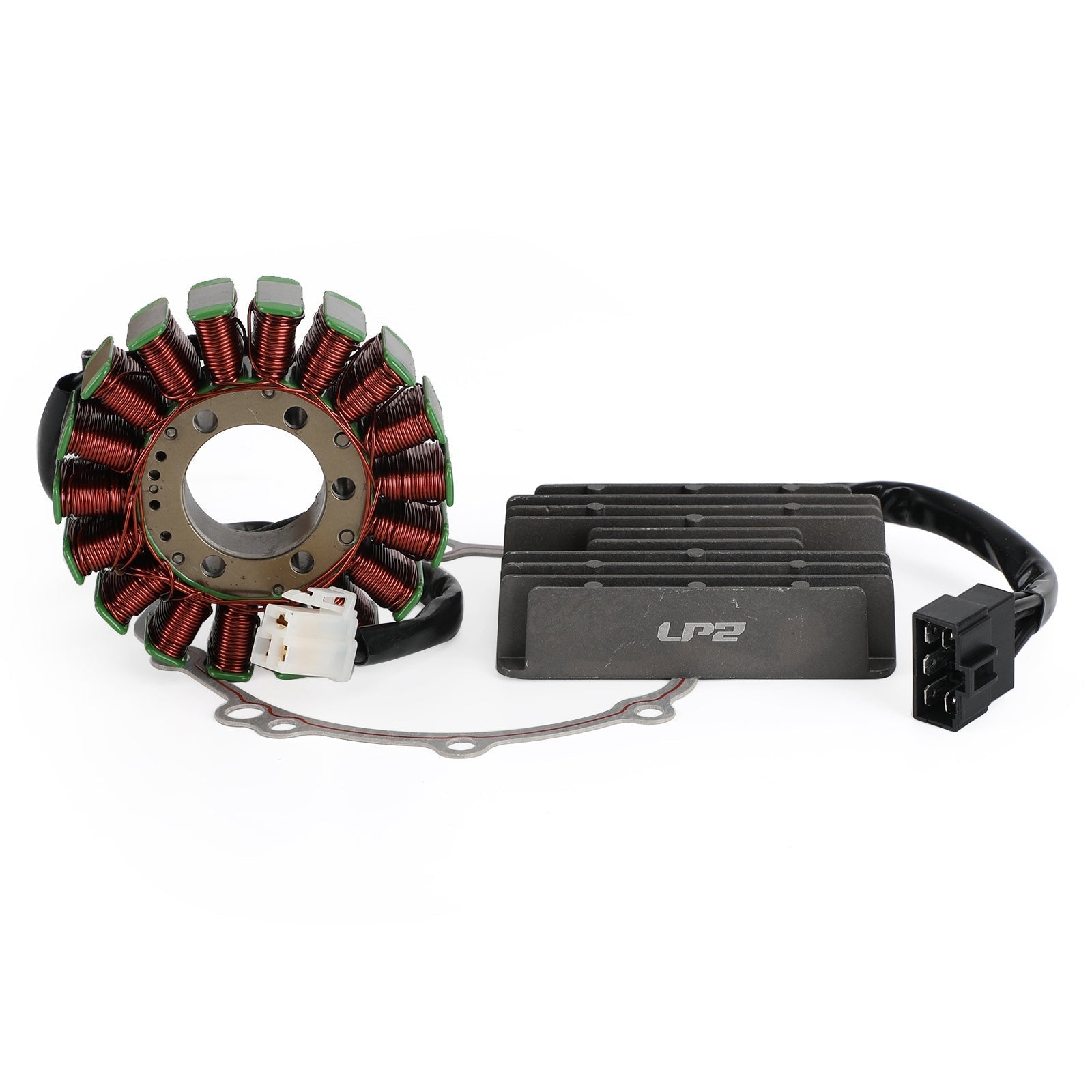 Stator & Regulator Rectifier Kit for 2004–2005 Suzuki GSX-R600 / GSX-R750 | Includes Gasket
