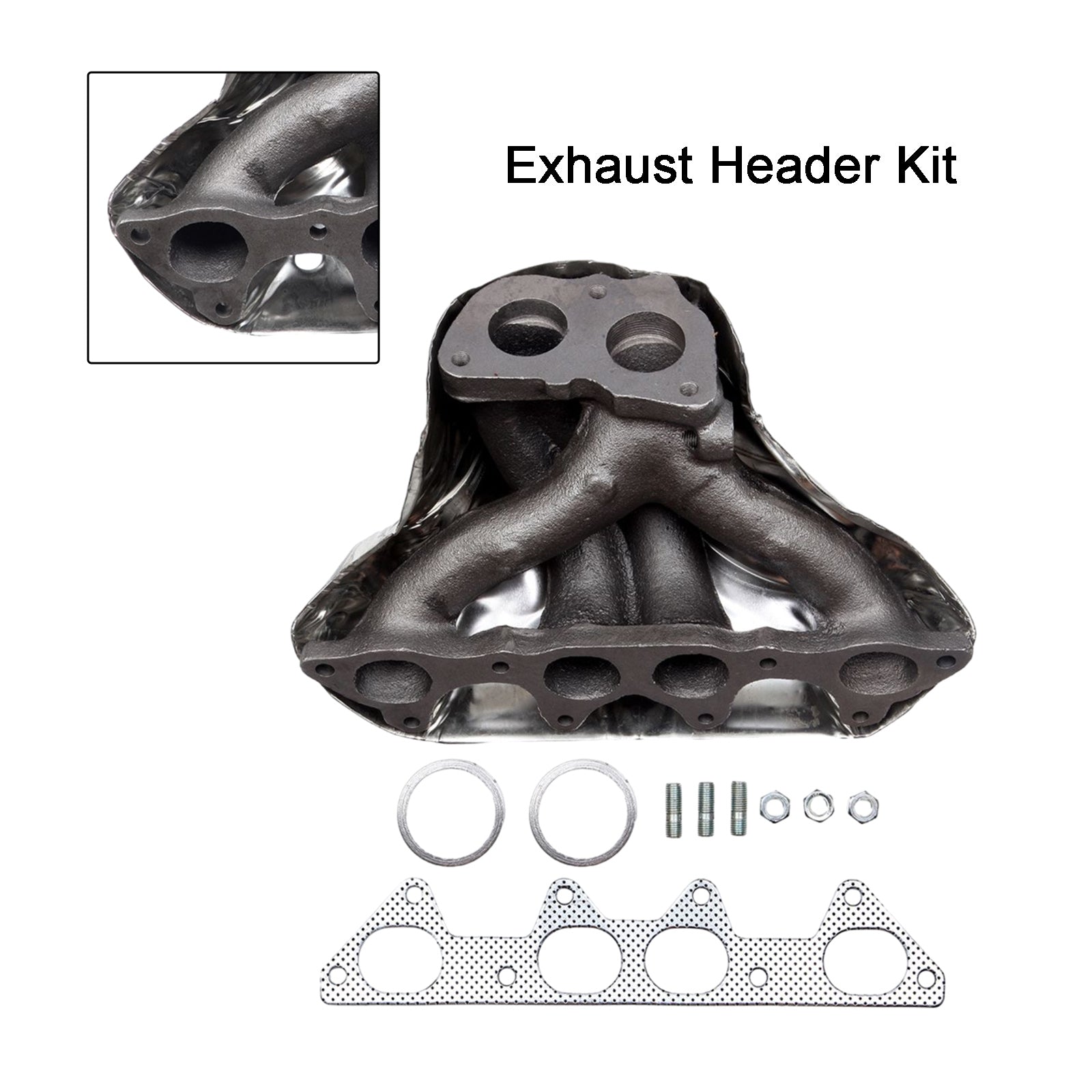 1998-2001 Oldsmobile Intrigue 3.5L/3.8L Exhaust Manifold 4 Cyl W/ Heat Shield 674-509