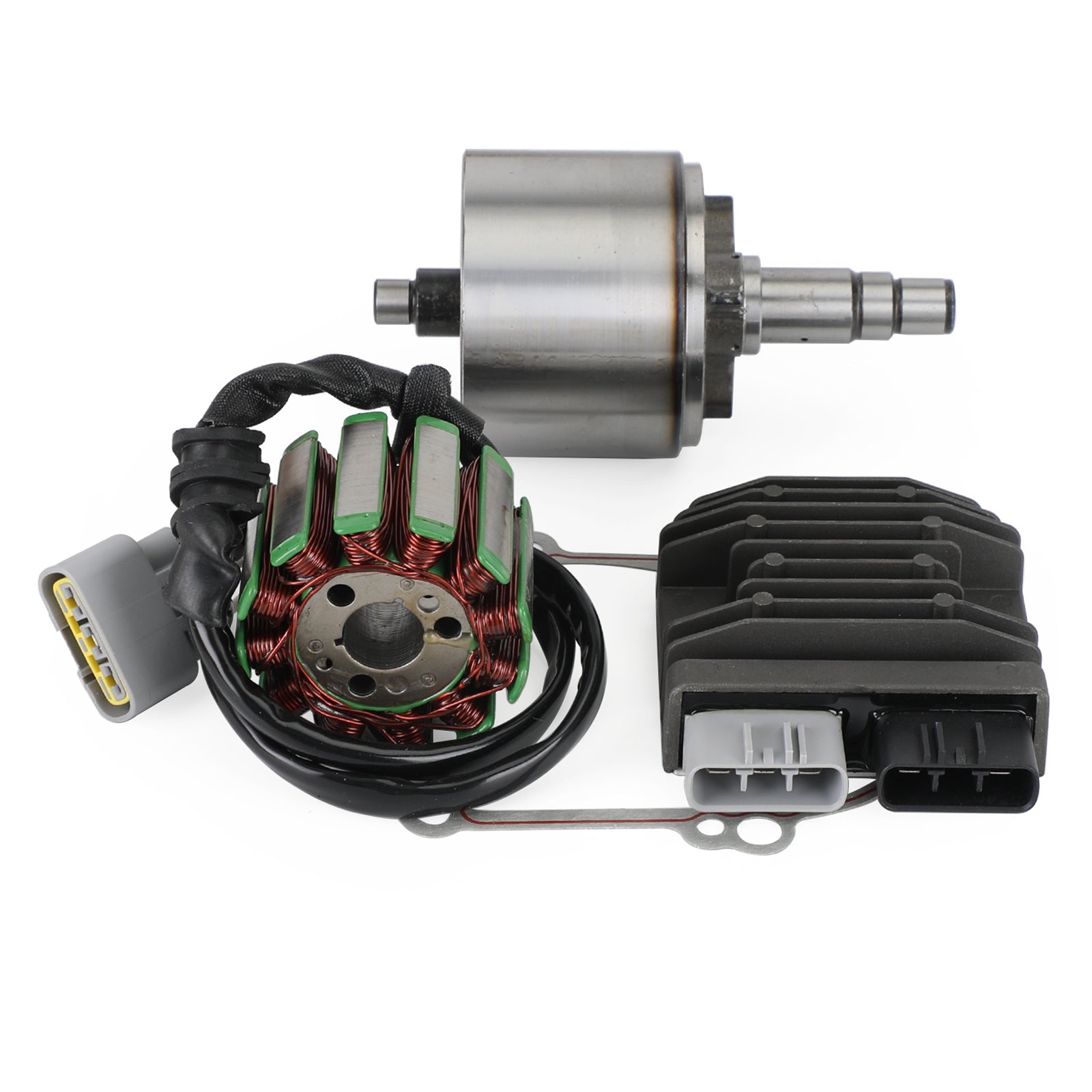 Flywheel Rotor, Stator & Regulator Kit for Yamaha FZ8 / FZ8-N / FZ8-S (2011–2015) | Includes Gasket