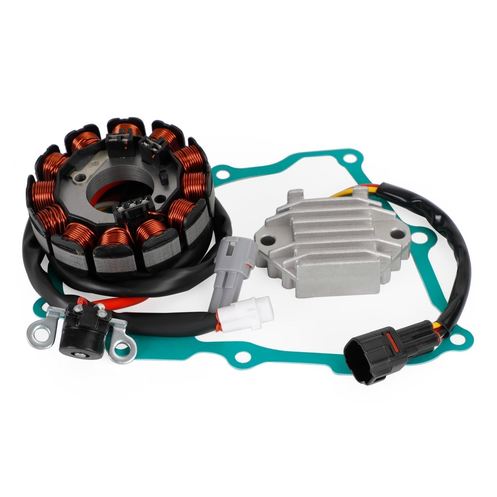 Magneto Stator & Regulator Rectifier Kit for 2004–2008 Yamaha YFZ450 ATV | Includes Gasket