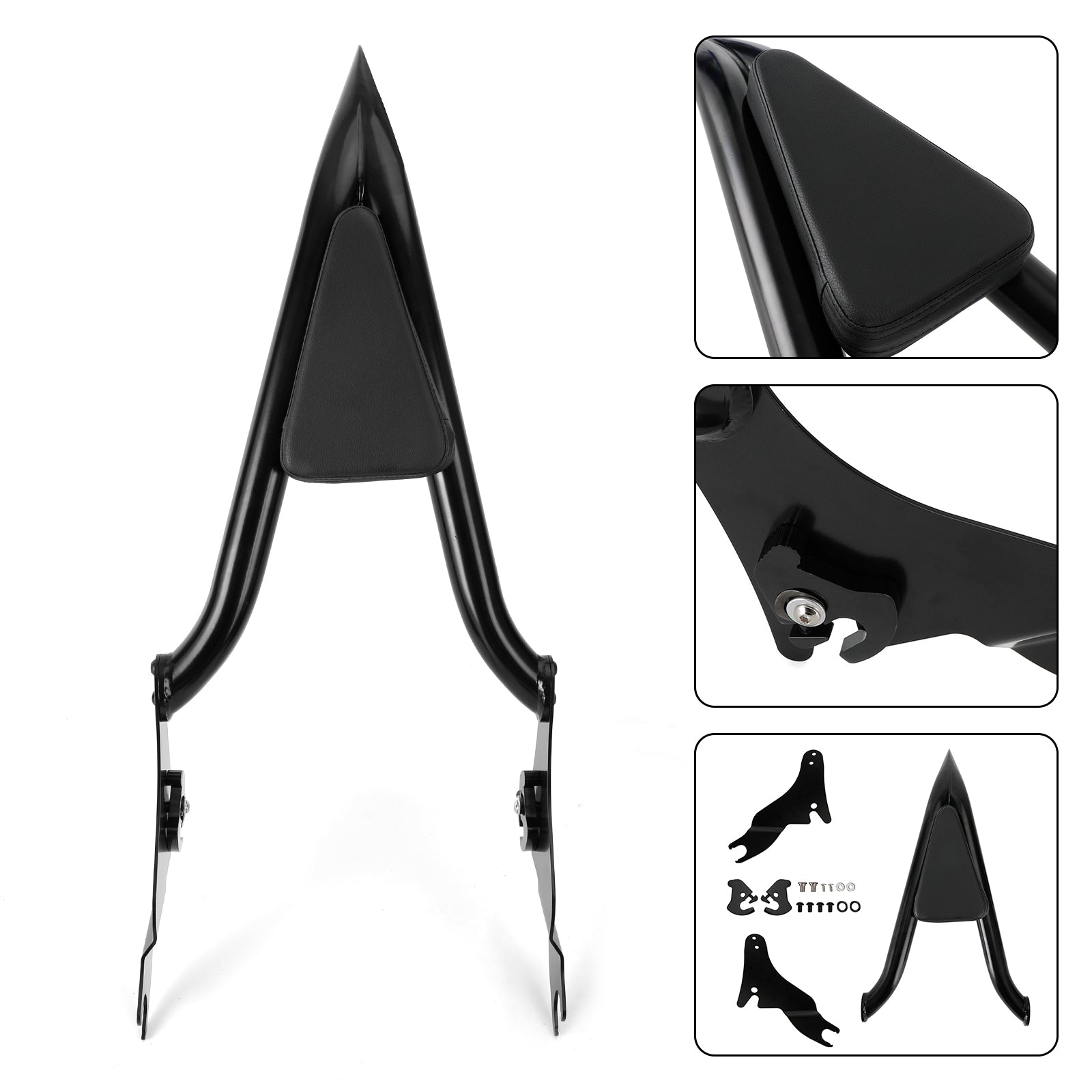 Passenger Backrest for Harley CVO Road Glide / Touring Road King / Road Glide / Street Glide 2009-2023 Generic