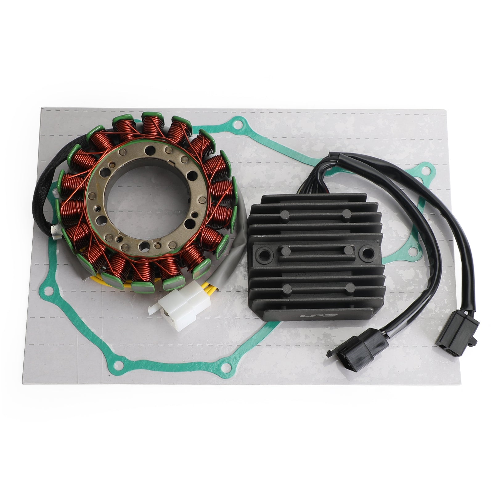 Stator & Regulator Rectifier Kit for Honda VT600 Shadow VLX 600 (1988–2007) | Includes Gasket