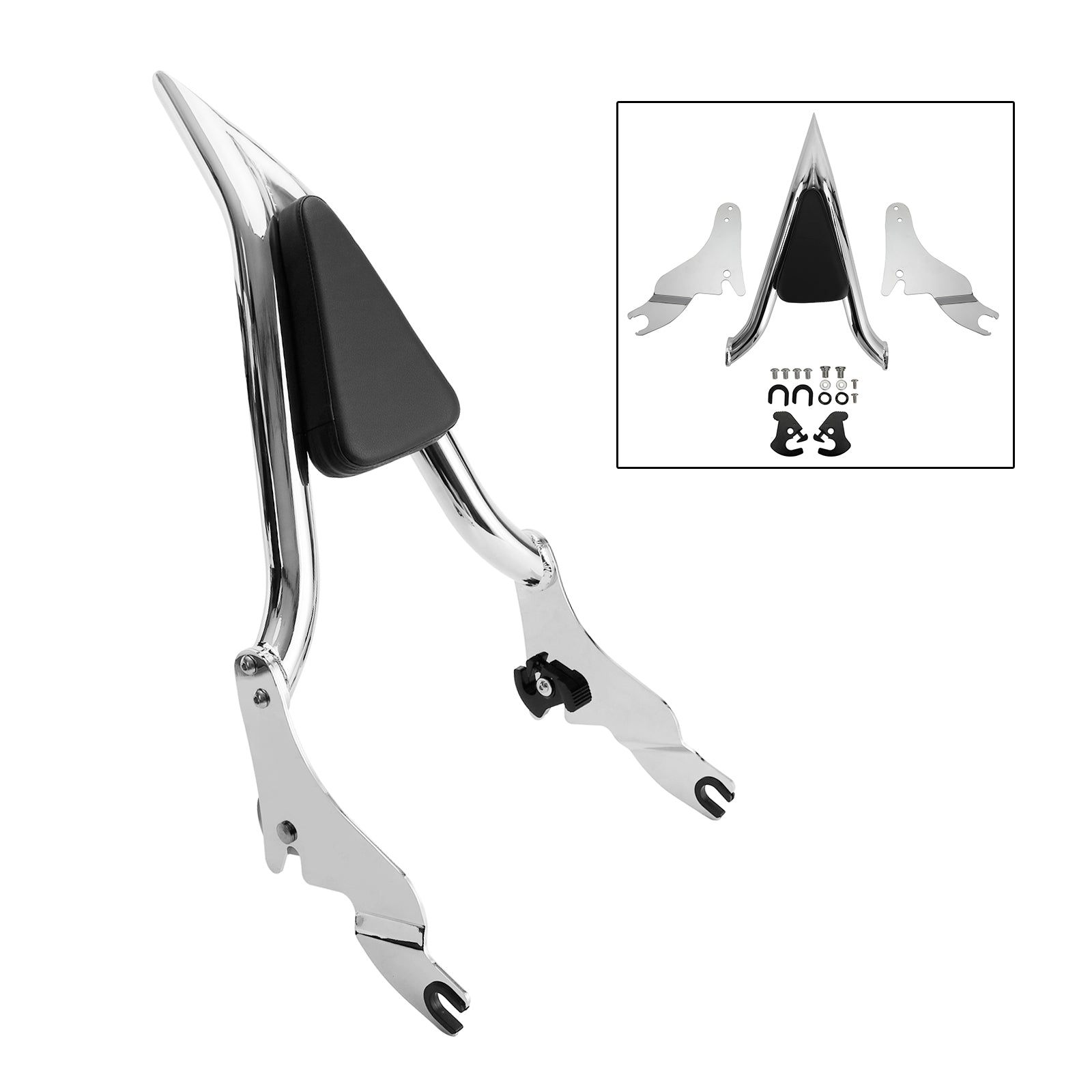 2009-2022 CVO Road Glide / Touring Road King / Road Glide / Street Glide Backrest Sissy Bar Generic