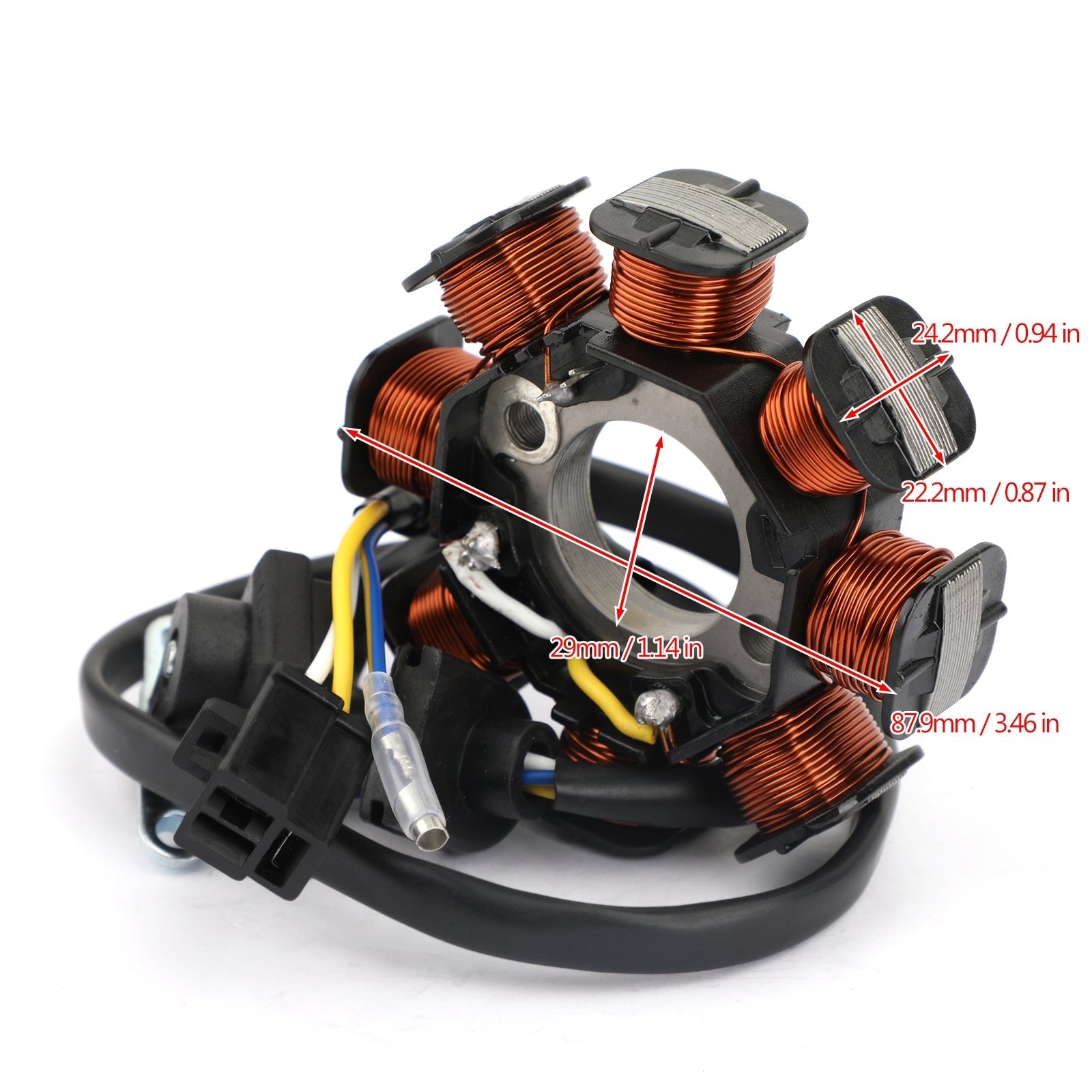 2007-2009/2013-2017 Kawasaki KFX50 KSF50 ATV Stator Magneto Generator | Magneto Coil Replacement 21003-Y003