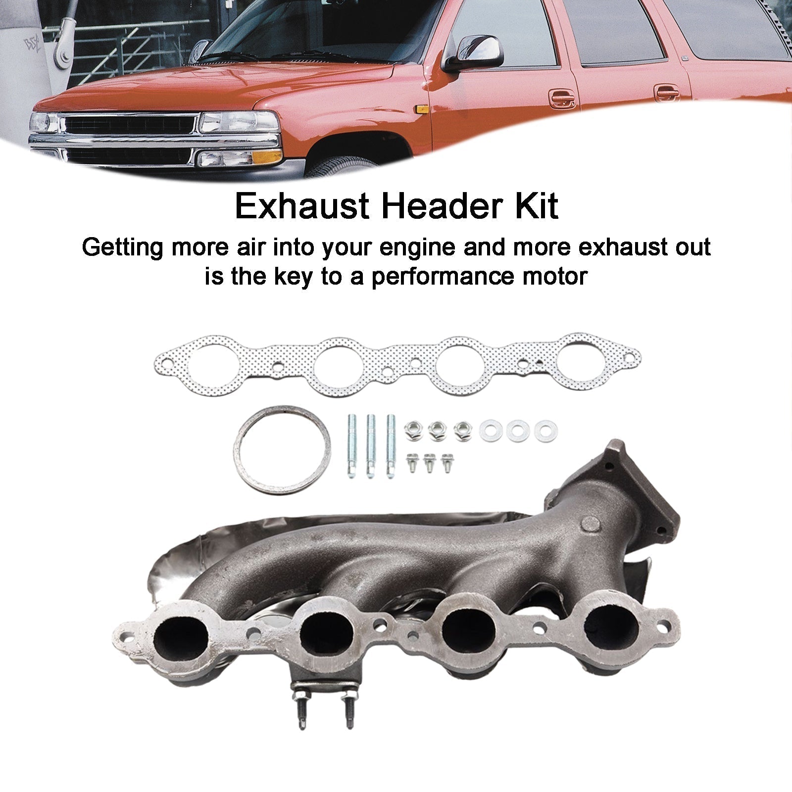 2003-2013 Chevrolet Express 1500/2500/3500 Driver Side Exhaust Manifold Kit 674-522