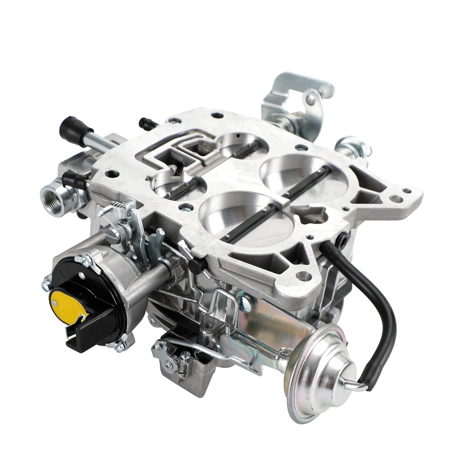 305-350 Engines 650 CFM Electric Choke Quadrajet 4 BBL Carburetor 17066422 17066425 1904R Small Block GM Engines Generic