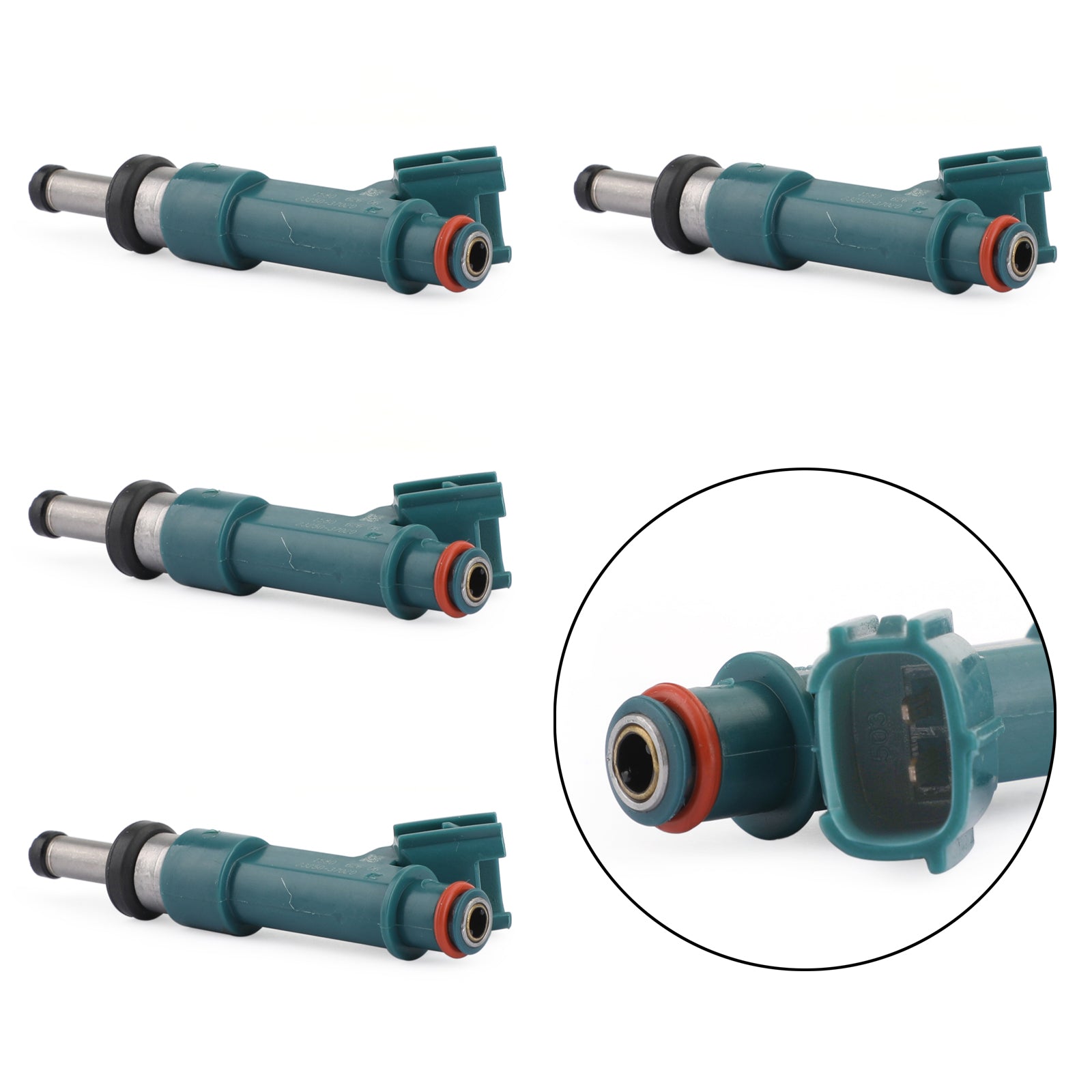 4pcs 23250-37020 Fuel Injectors fit 2010 2011 Toyota Prius Lexus 1.8L FJ1055 23209-39195 23250-39195 23209-37021 Generic