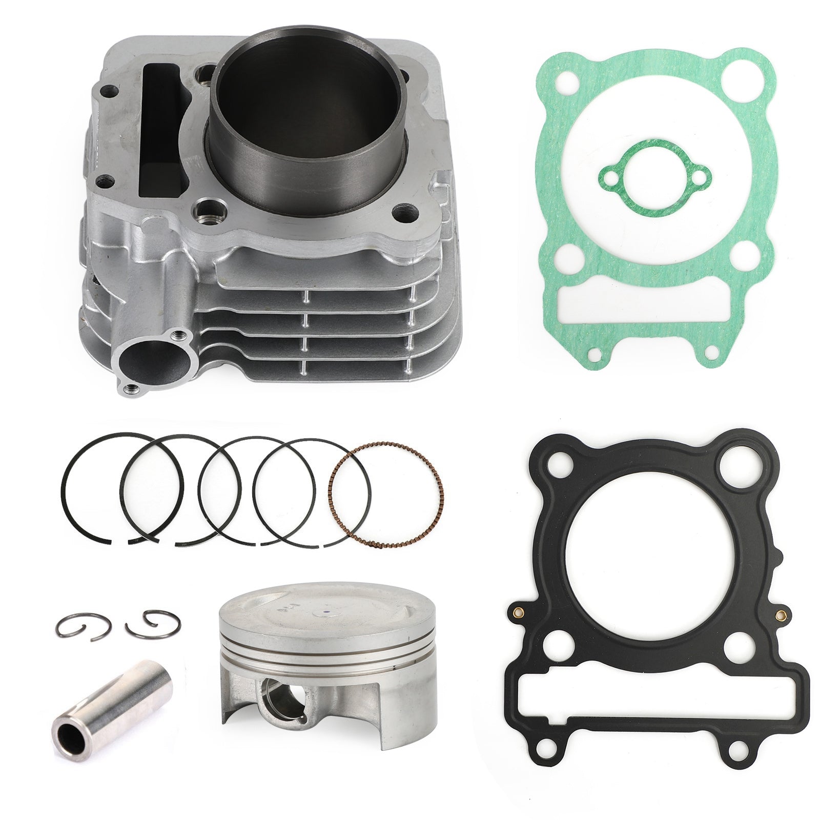 2013-2015 Yamaha XT250 (1YB) Piston Cylinder Gasket Top End Kit 74mm 1S4-11311-00-A0 1S4-11311-01-A0 Generic