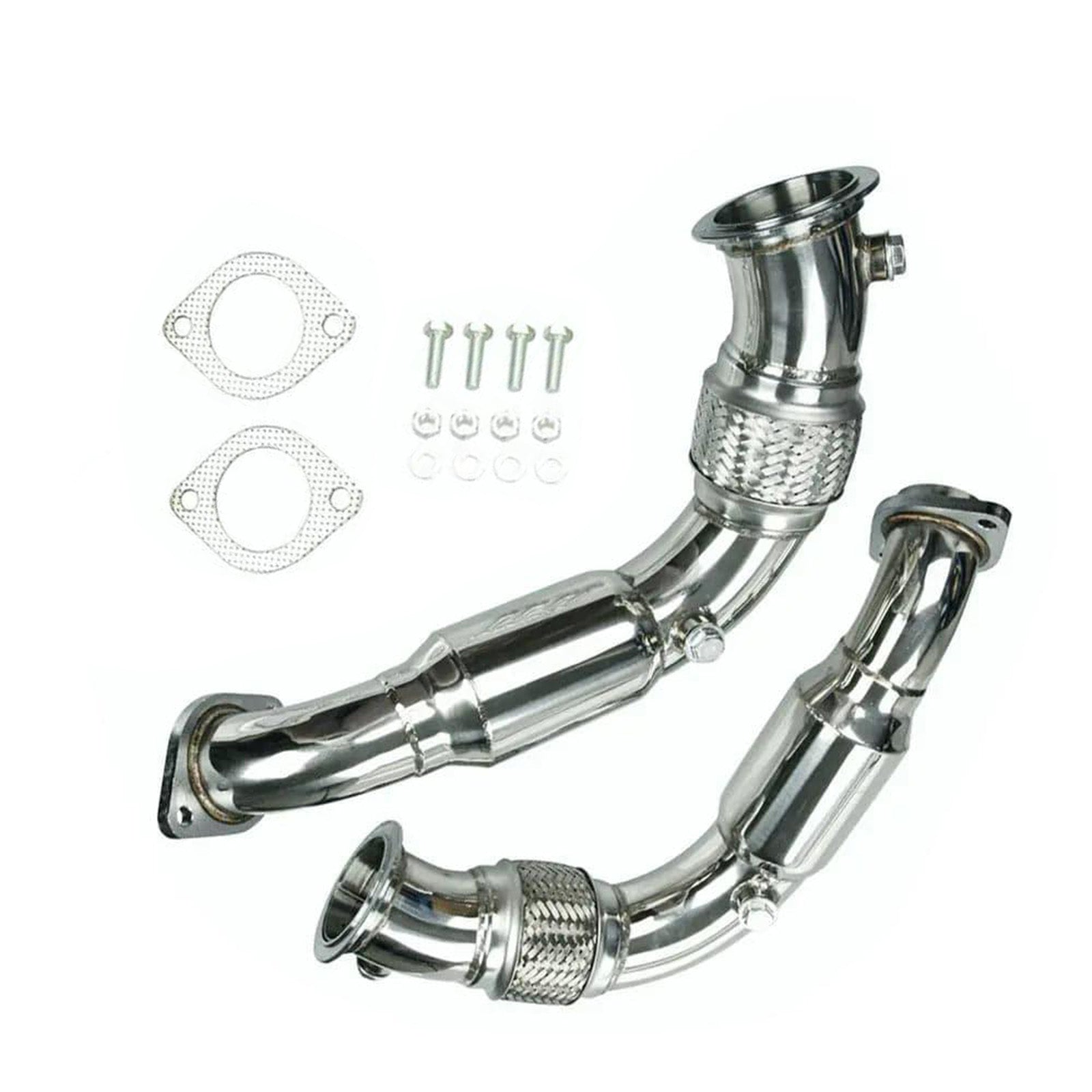 2011-2013 BMW 550i Exhaust Downpipe Twin Turbo