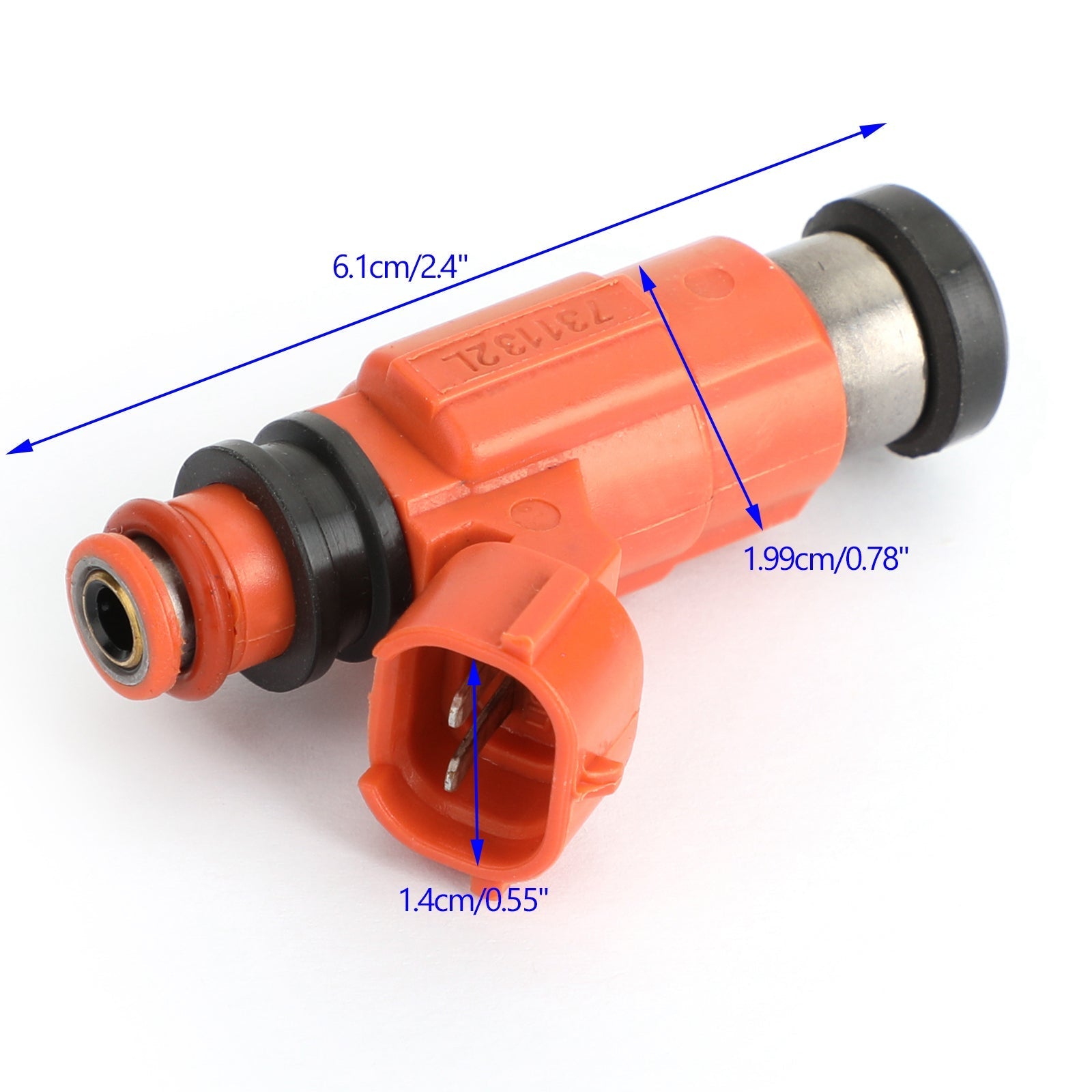 4PCS Fuel Injectors CDH210 For 2000-2011 Yamaha F115 HP Outboard 68V-8A360-00-00 880887T INP-771 M02771X4 842-12223 Generic