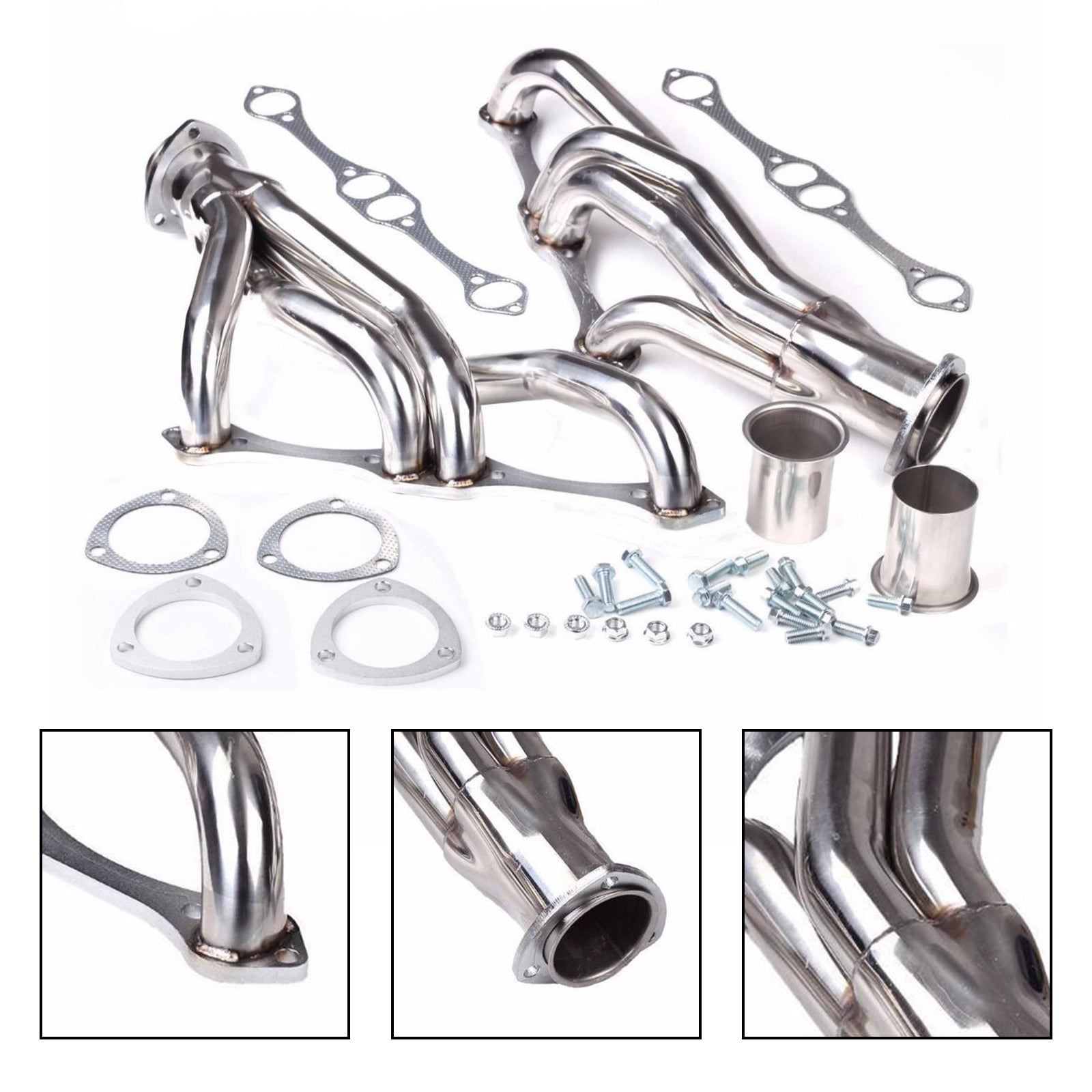 1965-1976 Chevy Bel Air Small Block Manifold Headers Generic