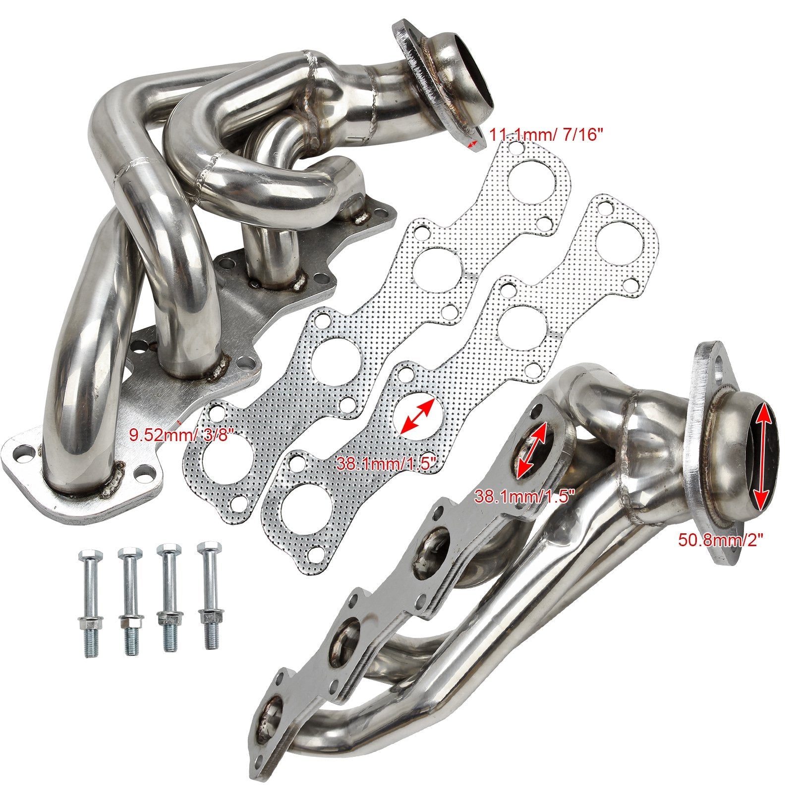 1997-2001, 2003 Ford F150 5.4L V8 Engines Manifold Headers Generic