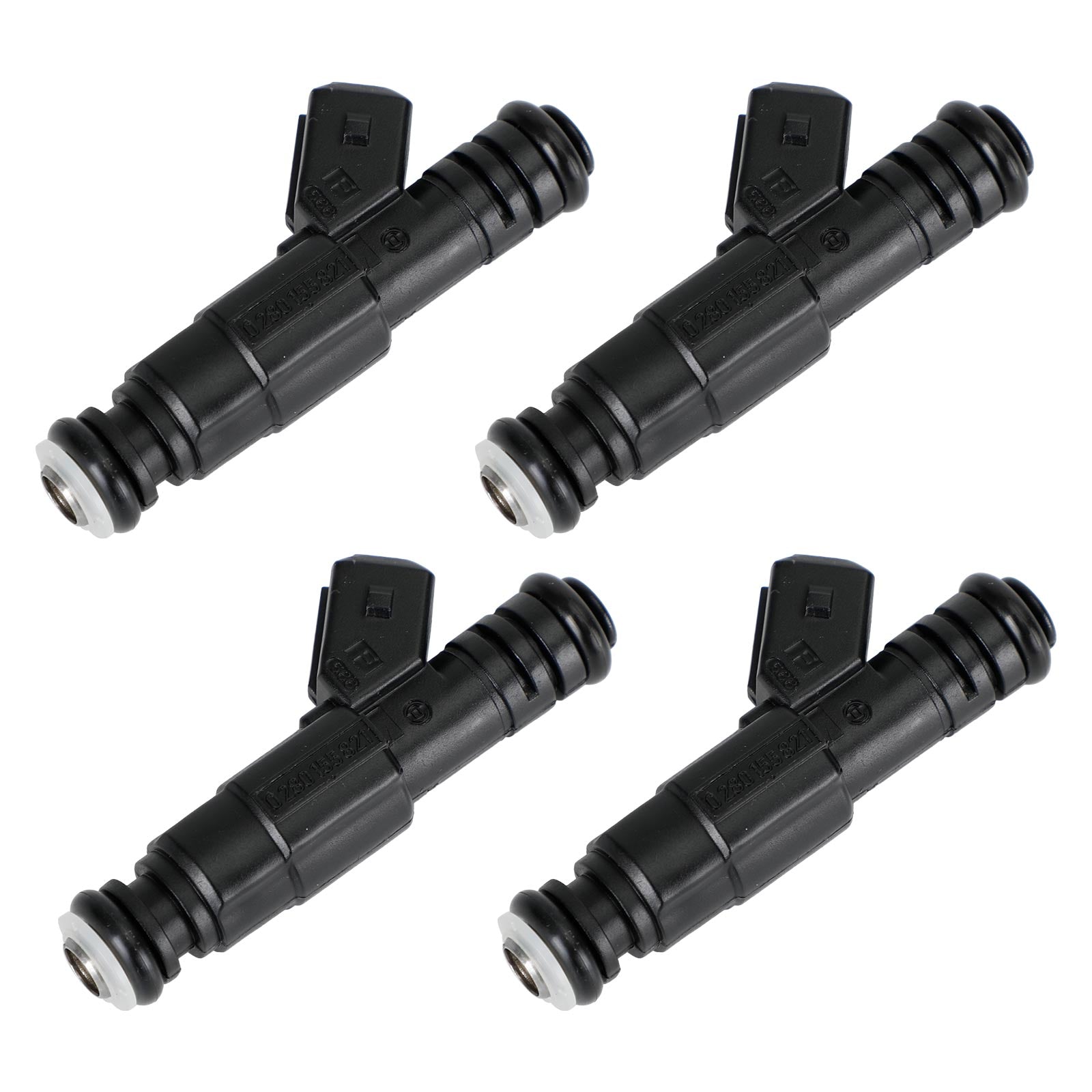 4PCS Fuel Injector 0280155821 Fit Mercedes-Benz W124 R129 W140 W202 W210 0000788523 0000787323 Generic