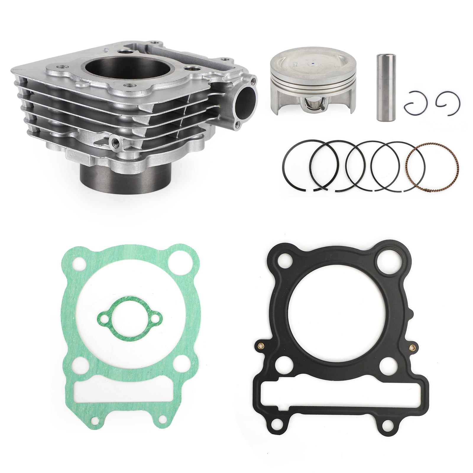 2013-2015 Yamaha XT250 (1YB) Piston Cylinder Gasket Top End Kit 74mm 1S4-11311-00-A0 1S4-11311-01-A0 Generic