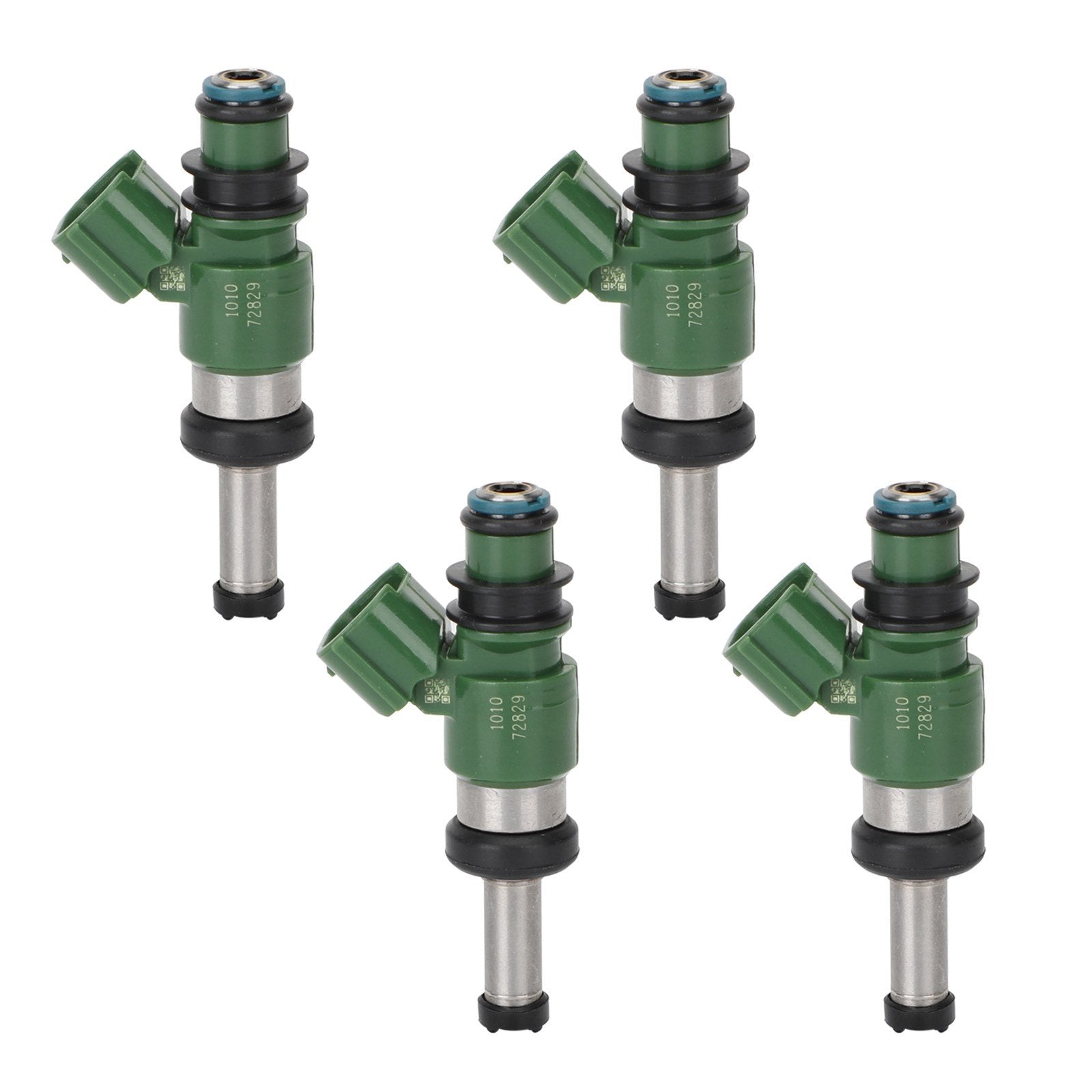 4pcs Fuel Injectors 3B4-13761-00-00 Fit YAMAHA Grizzly YZ450F 450 550 YFM700 Generic