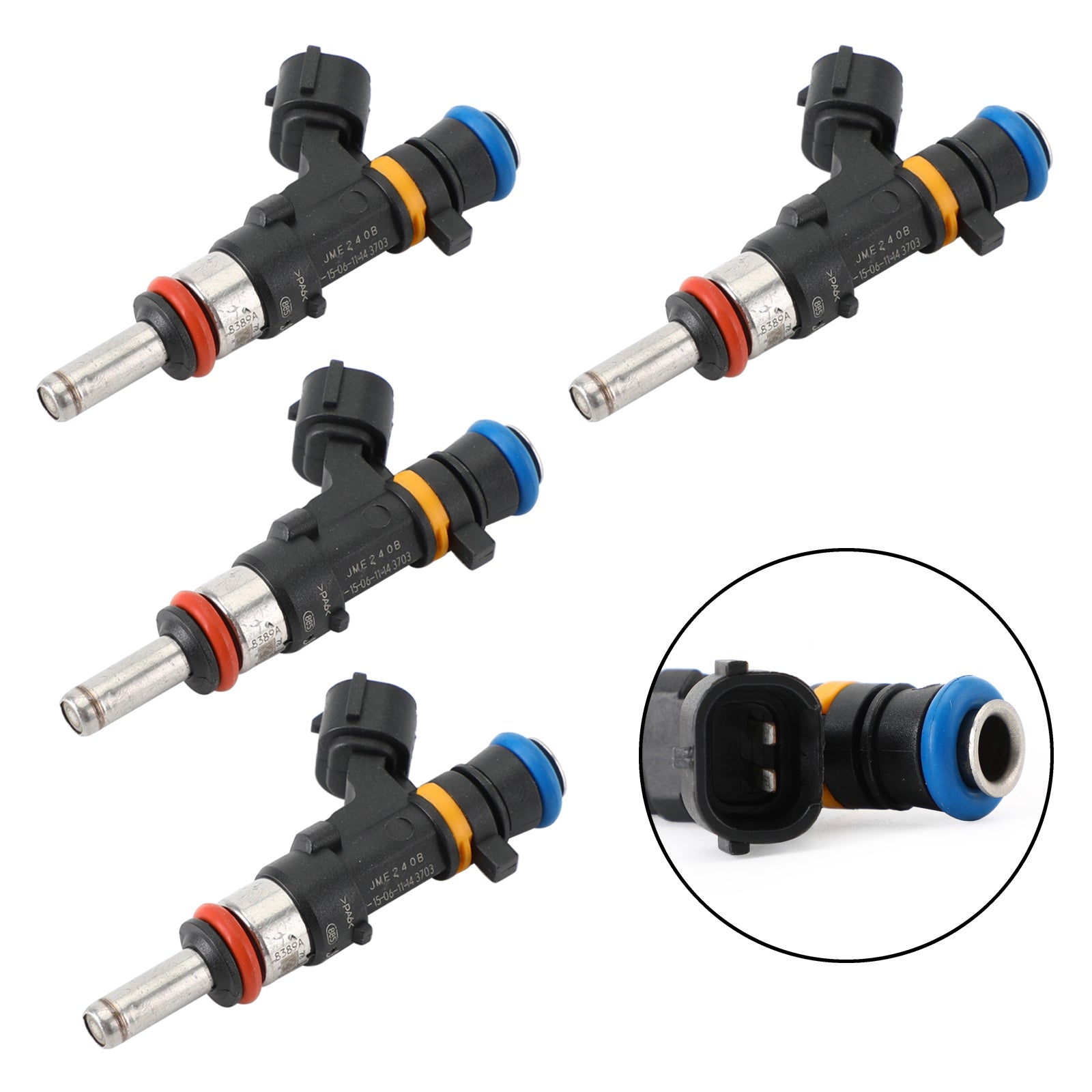 2008-2010 Mitsubishi Lancer 2.0L l4 4Pcs Fuel Injectors 1465A029 Generic