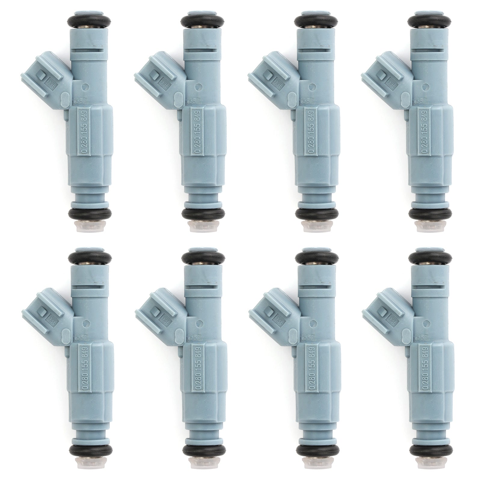 2007 Chrysler Aspen 8PCS Fuel Injectors 0280155849 822-11149 XF1E-A5B CM4902 Generic