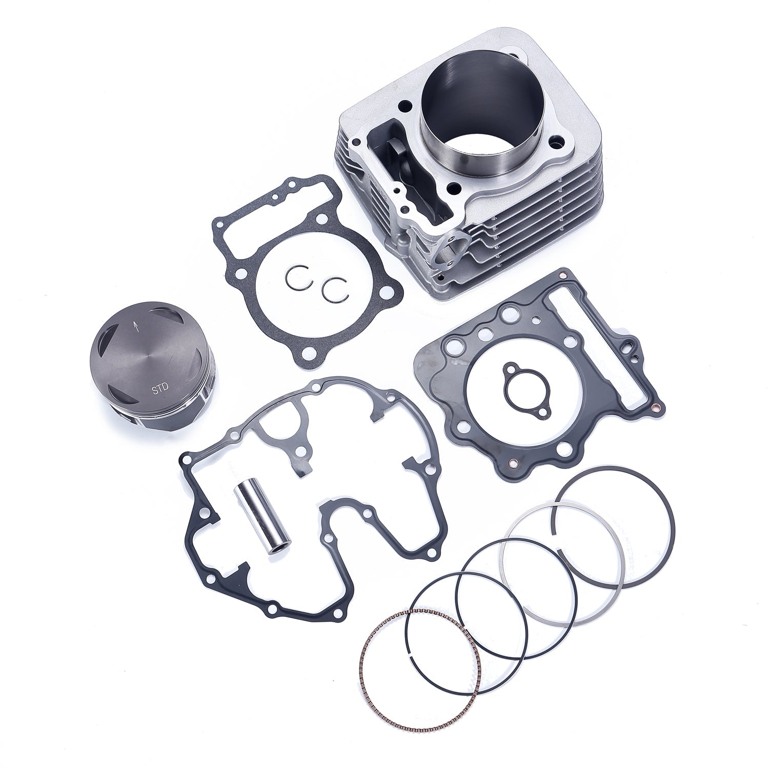 Honda TRX400X 2x4 2009-2014 440cc 89mm Big Bore Jug Cylinder Top End Rebuild Kit Generic