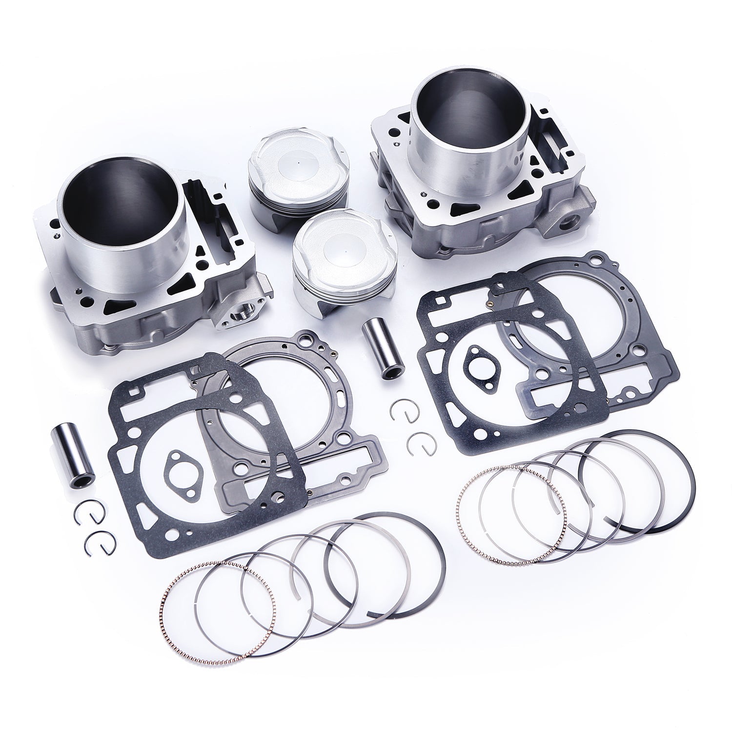 Front N Rear Cylinder w/ Piston Kit for Can Am 1000 Commander Outlander Renegade Generic