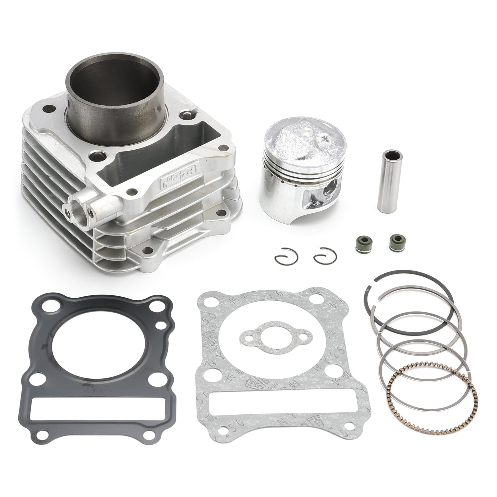 125cc Cylinder Piston Top End Kit for Suzuki DR-Z125 2003-2019 DR-Z125L 2003-2022 Generic