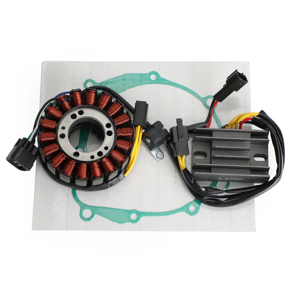 2000-2019 Suzuki DRZ400 DR-Z400S Magneto Stator+Voltage Rectifier+Gasket