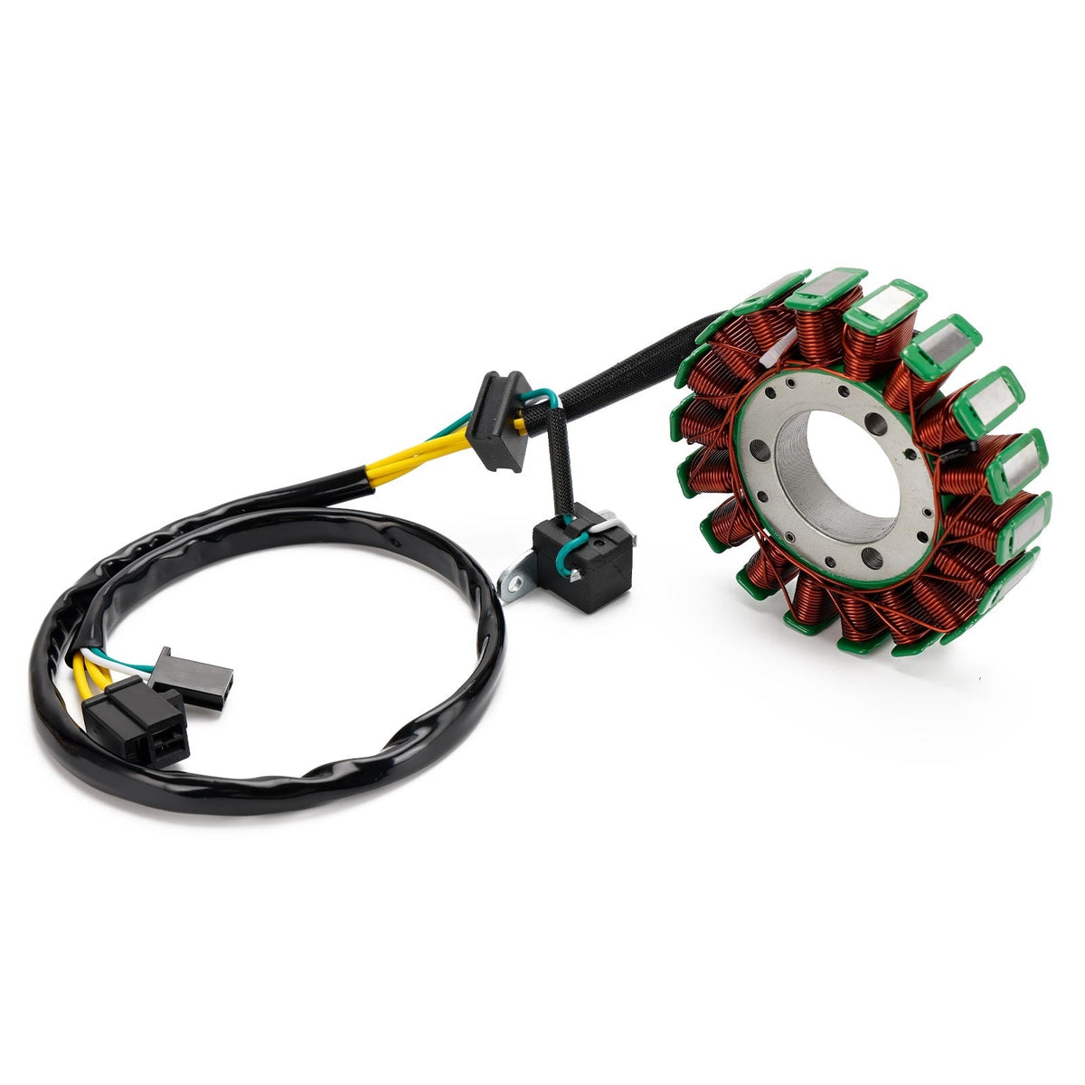 Stator & 2-Plug Regulator Rectifier Kit for Suzuki SV650 / SV650S (1999–2002) | Includes Gasket