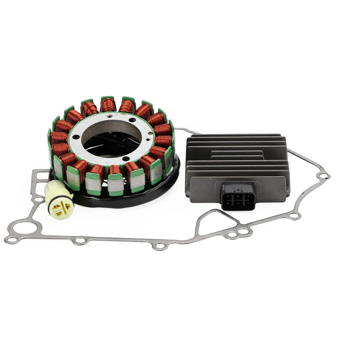 Stator & Rectifier Kit for Kawasaki Brute Force 750 4x4i KVF750 (2005–2007) | Includes Gasket
