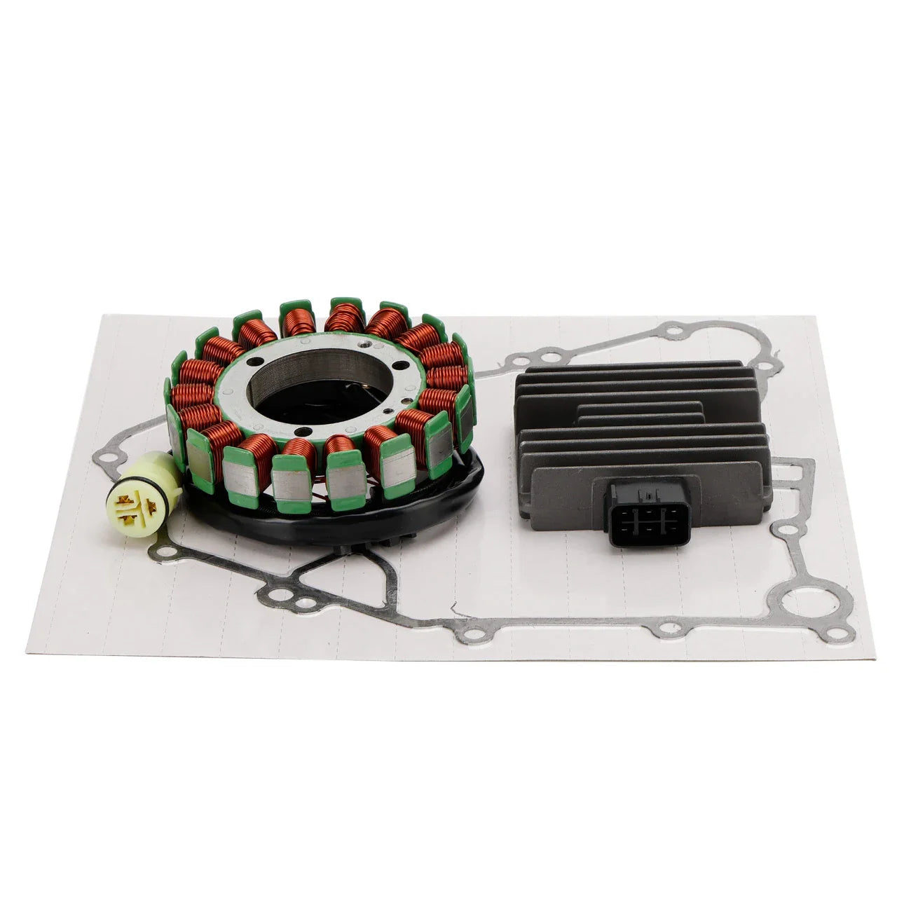 Stator & Rectifier Kit for Kawasaki Brute Force 750 4x4i KVF750 (2005–2007) | Includes Gasket