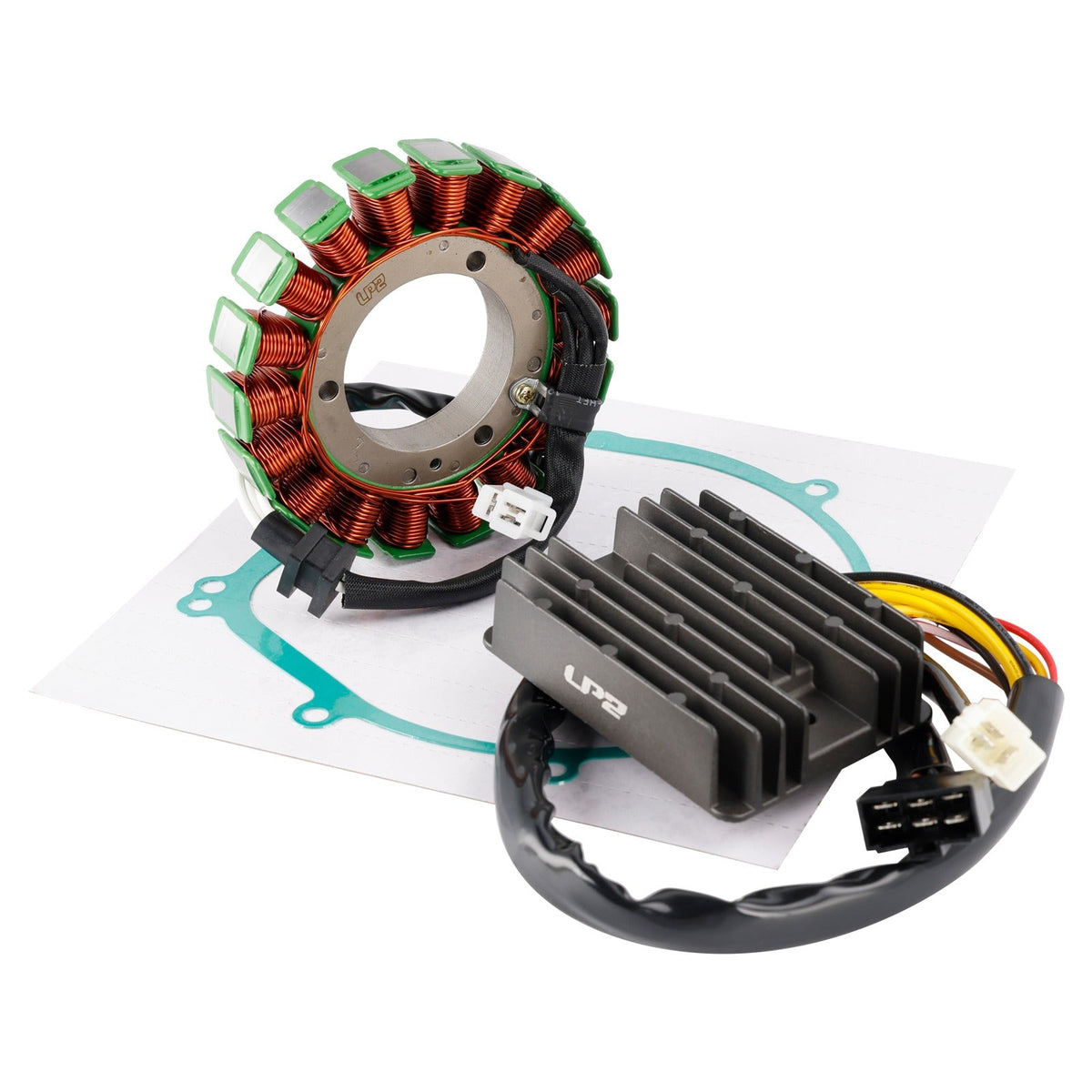 Stator & Regulator Rectifier Kit for Kawasaki Vulcan Mean Streak 1500 / 1600 (2002–2008) | Includes Gasket
