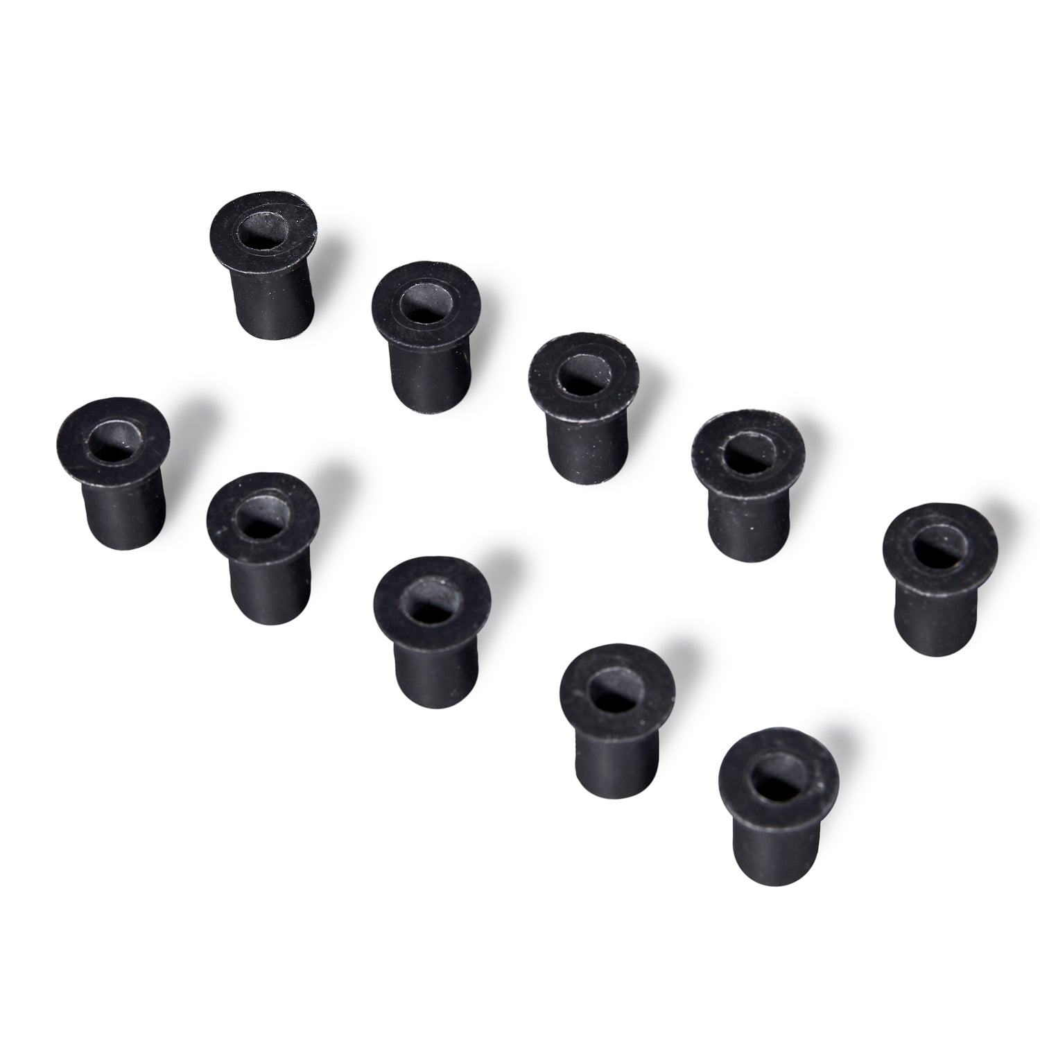 10 Quantity M5 Rubber Well Nut Windscreen & Fairing 5mm Wellnuts Fits 10mm Hole Generic