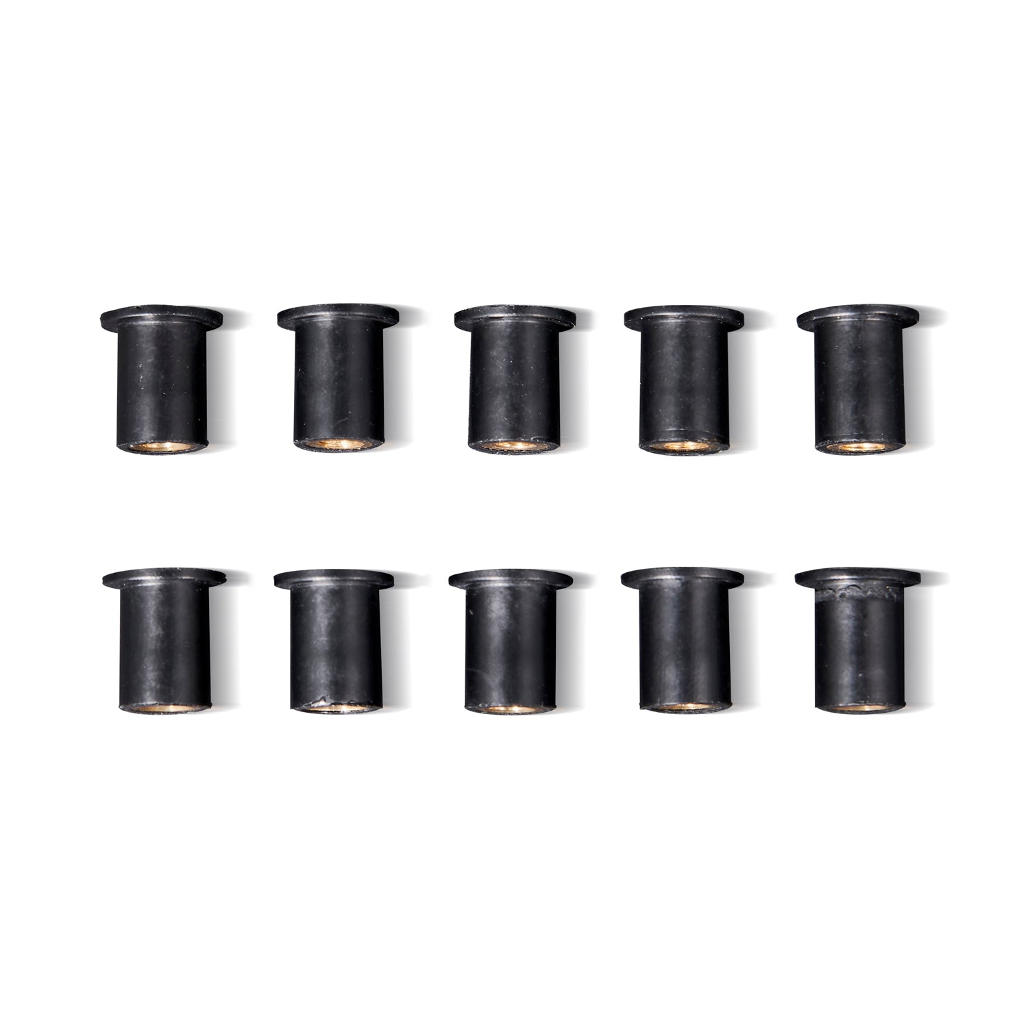 10 Quantity M5 Rubber Well Nut Windscreen & Fairing 5mm Wellnuts Fits 10mm Hole Generic