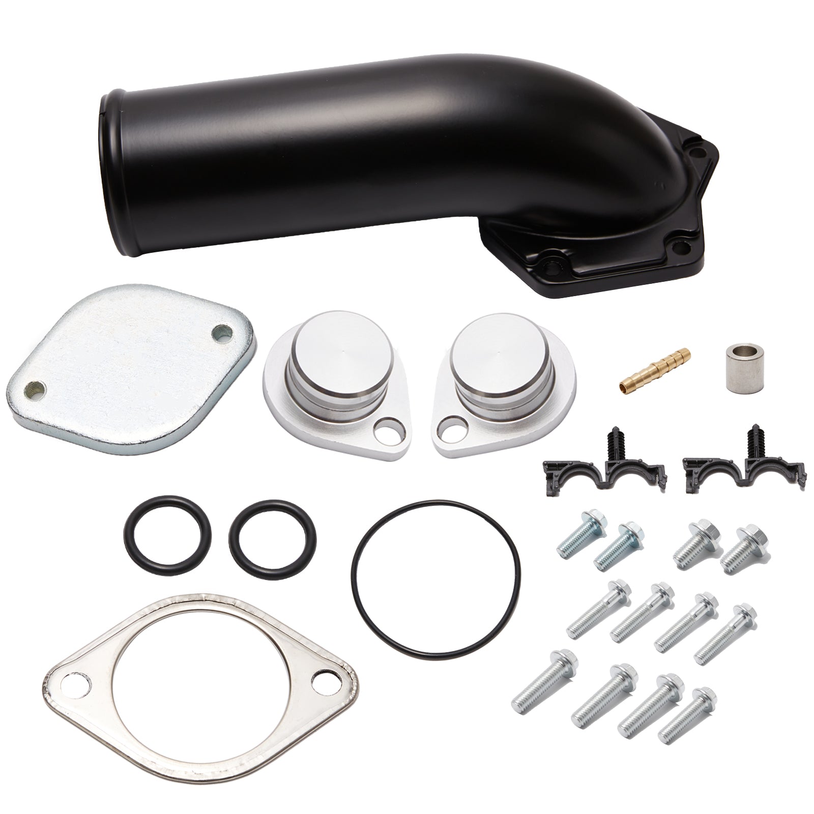 2008-2010 Ford 6.4L Powerstroke Diesel EGR Valve Cooler Delete Kit Generic