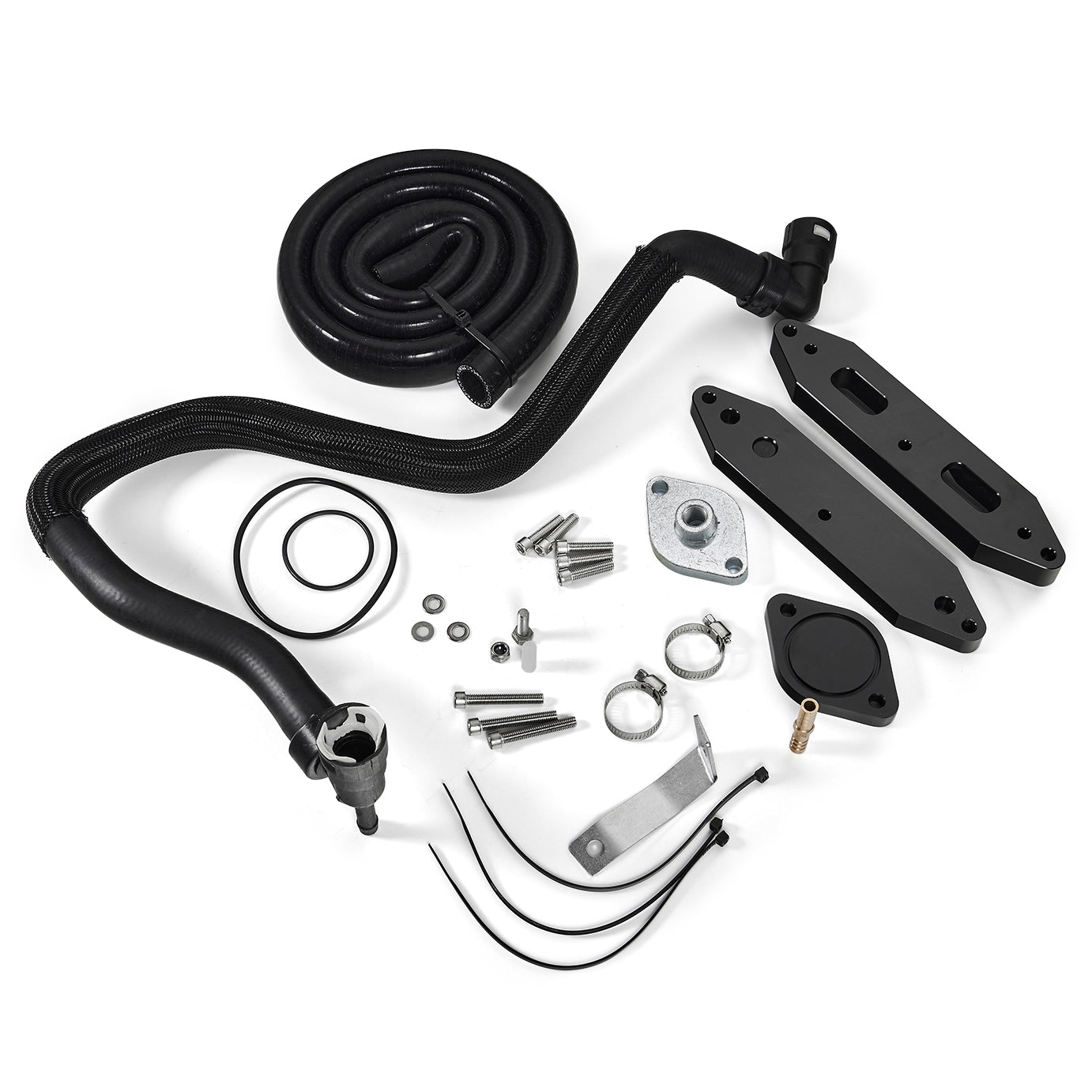 EGR Delete Kit w/Radiating pipe for 2011-2019 Ford 6.7L Powerstroke Diesel Generic