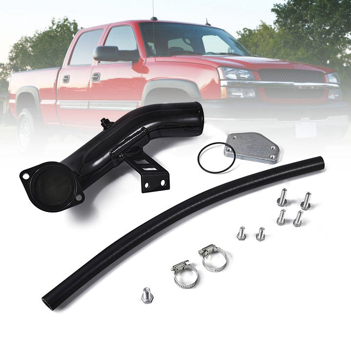 Chevy GMC 6.6L Duramax 2004-2005 EGR Delete Kit with High Flow Intake Elbow Generic