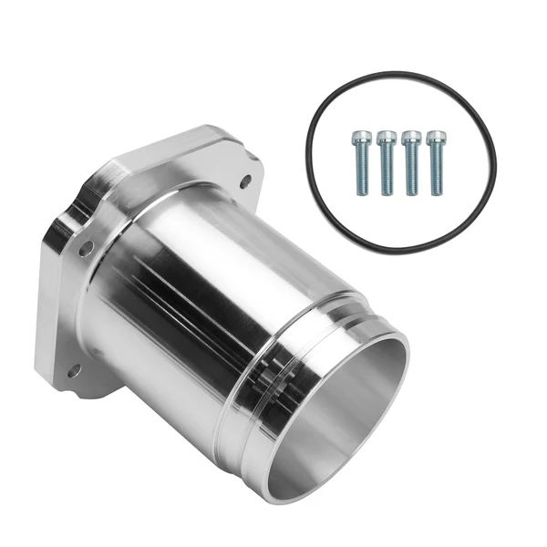 CNC Billet Aluminum Throttle Valve & Grid Heater Delete for 11-16 6.6L LML Duramax | High Flow Performance Kit