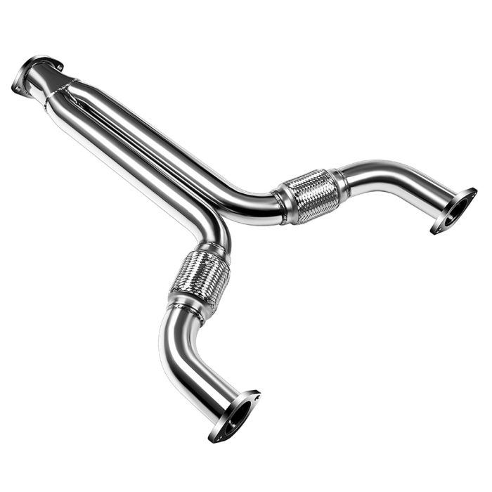 Y Pipe Exhaust Downpipe Fit for 03-09 Nissan 350Z 3.5L 2005 2007 Infiniti G35 Generic