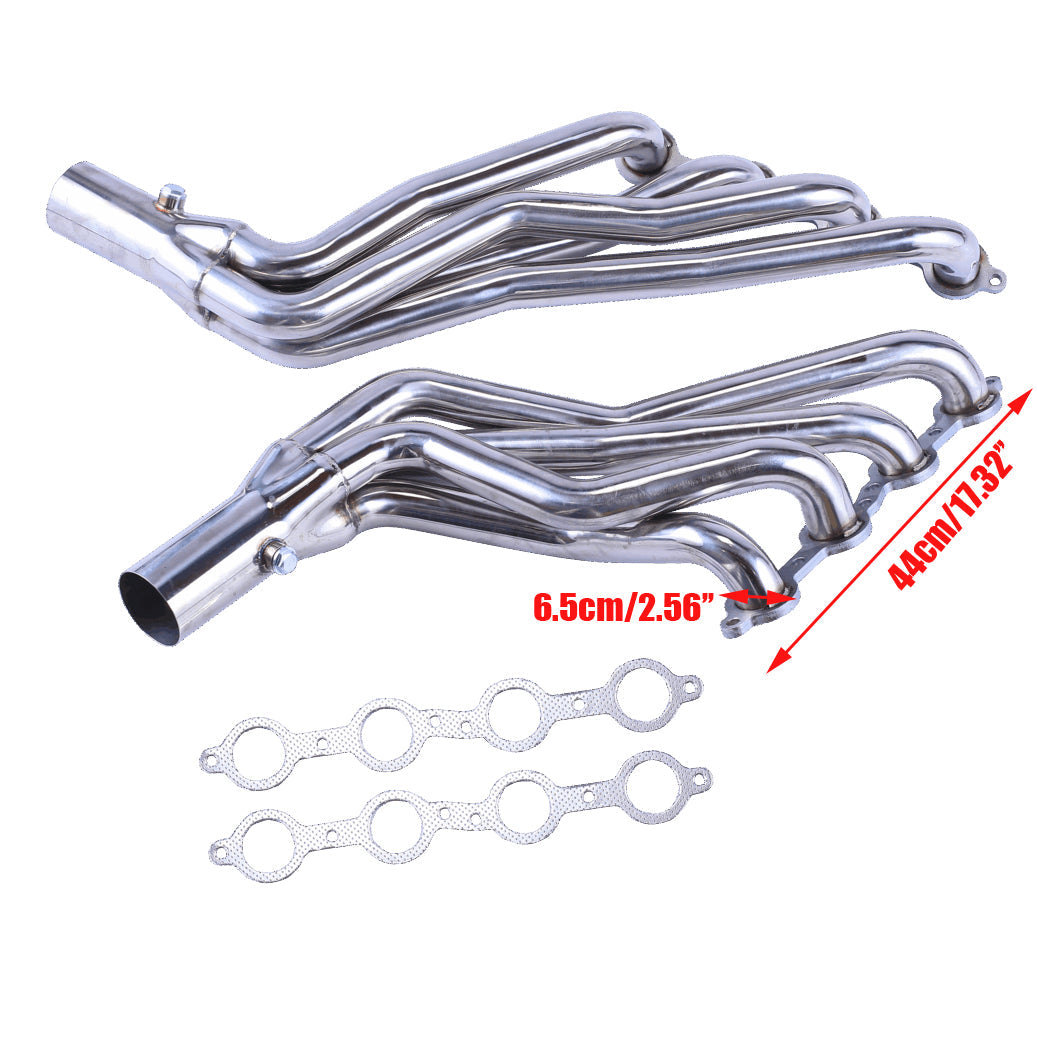 2007-14 Chevy Silverado Suburb 4.8 5.3 6.0L Long Tube Exhaust Header kits Generic