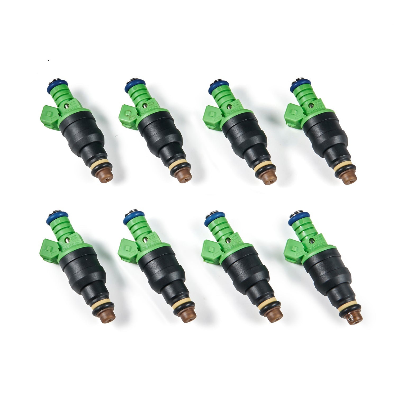 8x Fuel Injectors Fits GM LT1 LS1 LS6 Mustang SOHC DOHC V8 440cc EV1 0280150558 0280155968 Generic