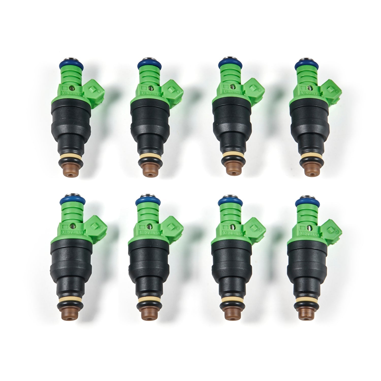 1999-2004 Ford Linghtning 8PCS 42lbs Green Top Racing Fuel Injectors 0280150558 0280155968 Generic