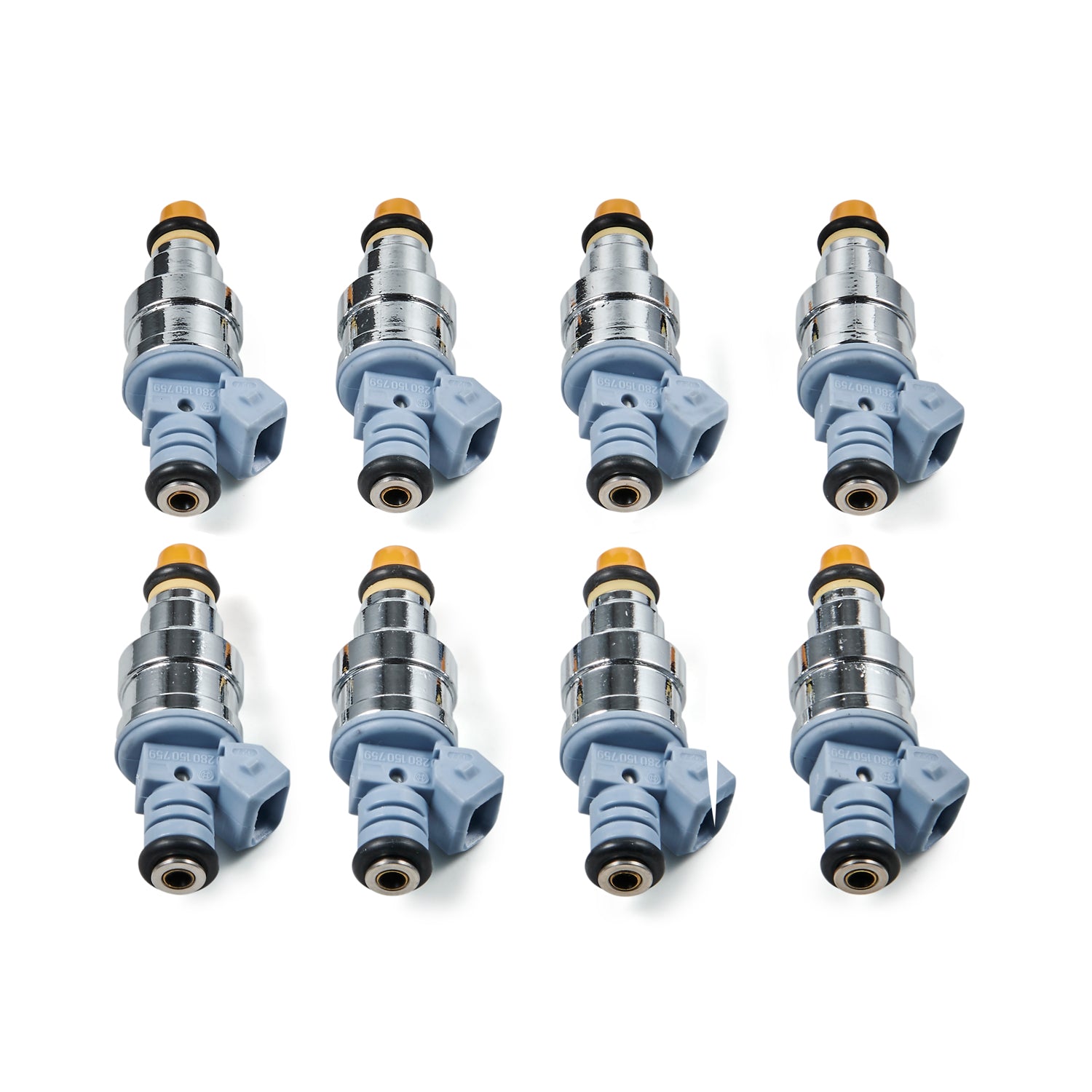 1988-1991 Ford F250 F350 F53 7.5L V8 8PCS Fuel Injectors F822-11120 0280150759 Generic