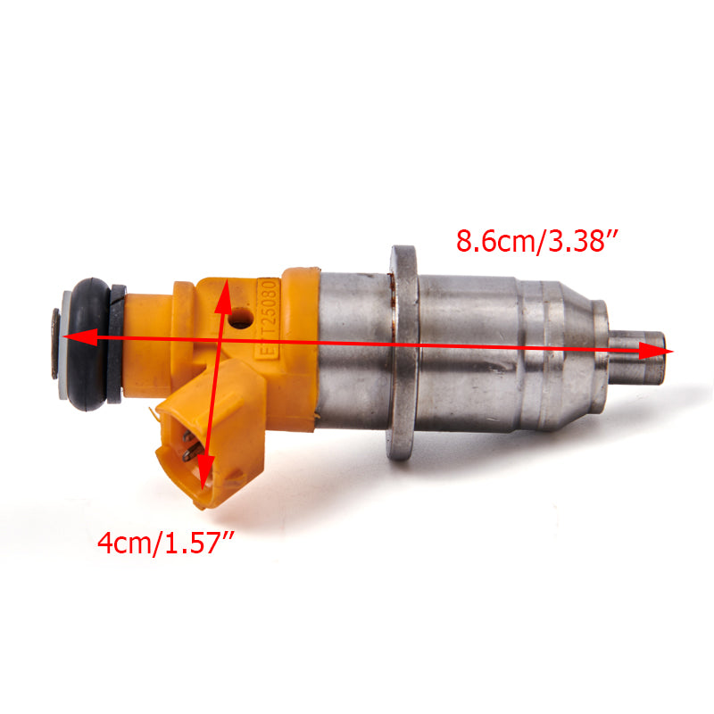 2003-2020 Z250TUR Z250TXR 6PCS Fuel Injectors 60V-13761-00-00 E7T25080 1465A011 Generic