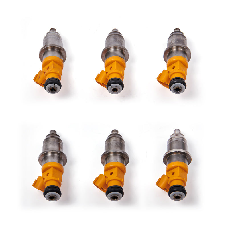 2003-2020 Z250TUR Z250TXR 6PCS Fuel Injectors 60V-13761-00-00 E7T25080 1465A011 Generic