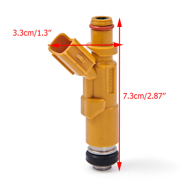 4PCS Fuel Injectors Fit 1999-2008 Toyota 2ZZ-GE Corolla Celica Lotus 23250-22030 23250-22060 23209-22060 Generic