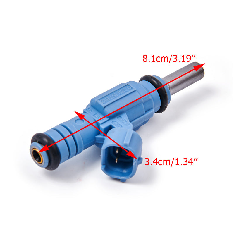 2004-2006 Audi TT Volkswagen Touareg Sharan Golf Beetle 3.2L 6Pcs Fuel Injectors 0280157012 022906031J 95560503100 Generic