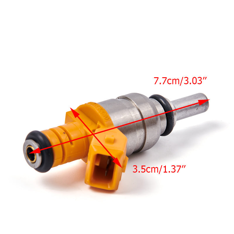 2001-2005 Kia Rio L4 1.5L 1.6L 4pcs Fuel Injectors FJ640 0K30E-13250 Generic