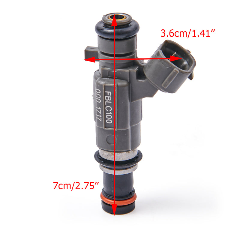 2000-2004 Subaru Legacy/Outback 2.5L 4PCS Fuel Injectors 16611AA430 16611-AA43A FBLC-100 Generic